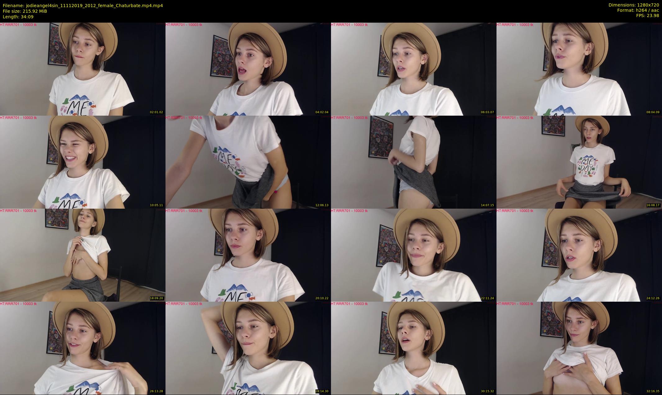jodieangel4sin — 35 minute Chaturbate female cam show recording, 720p, Nov 11, 2019