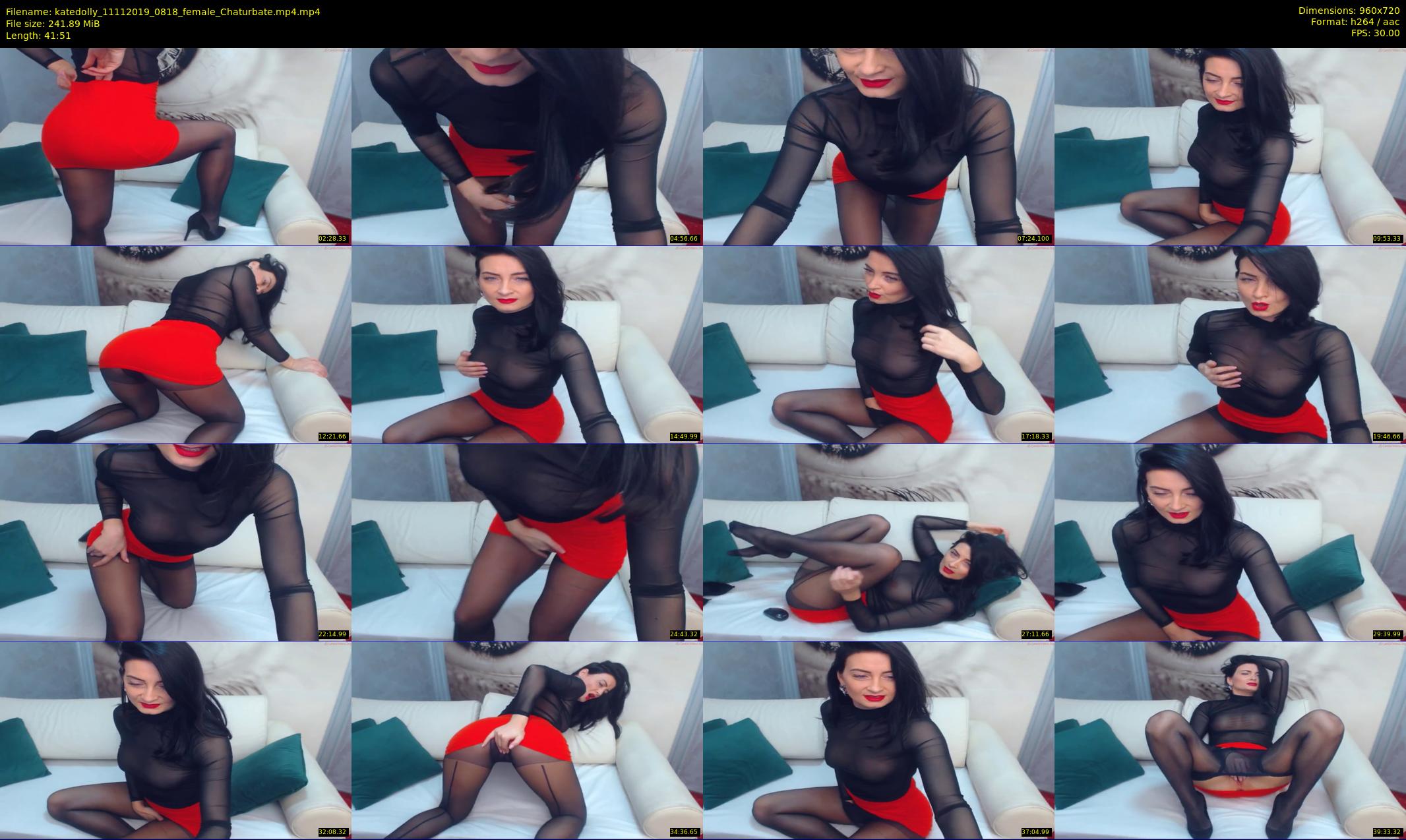 katedolly — 42 minute Chaturbate female cam show recording, 720p, Nov 11, 2019
