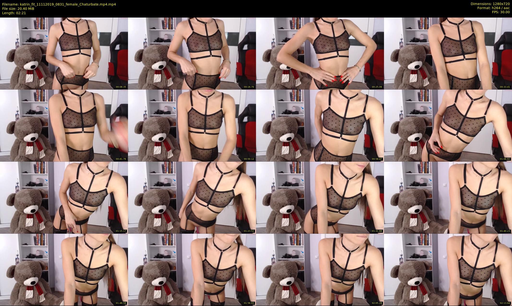 katrin_fit — 3 minute Chaturbate female cam show recording, 720p, Nov 11, 2019