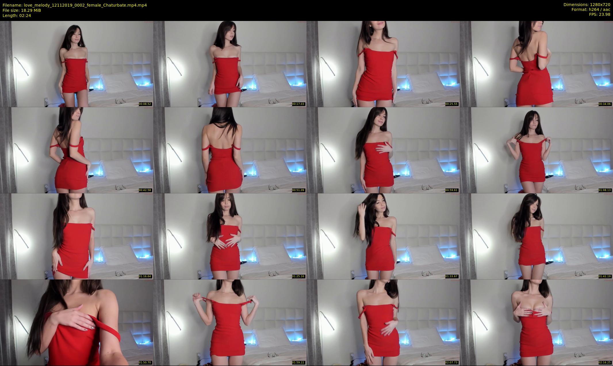love_melody — 3 minute Chaturbate female cam show recording, 720p, Nov 12, 2019