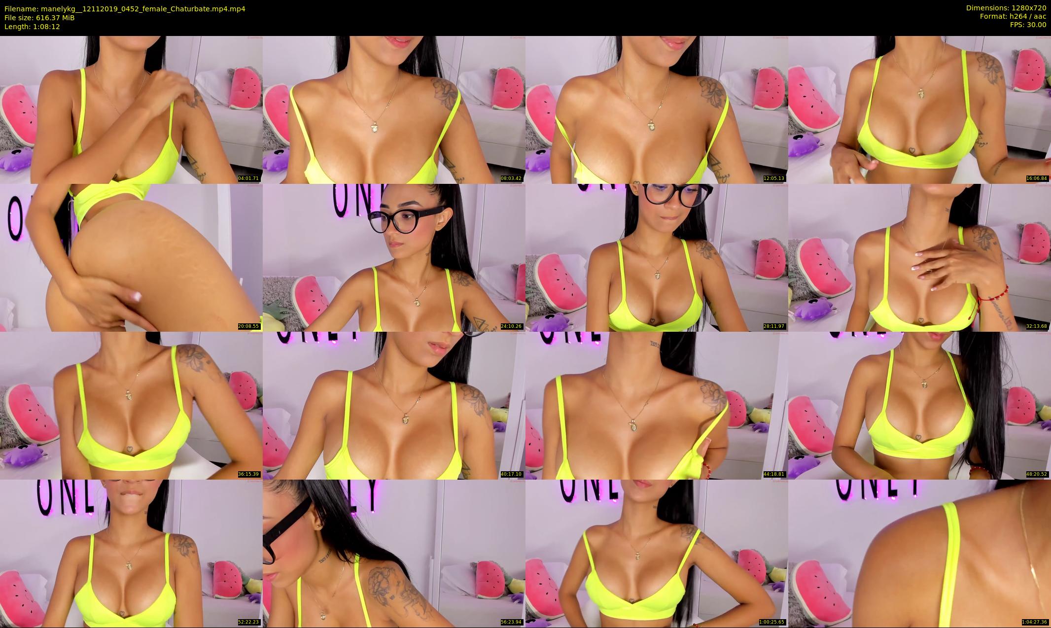 manelykg_ — 69 minute Chaturbate female cam show recording, 720p, Nov 12, 2019