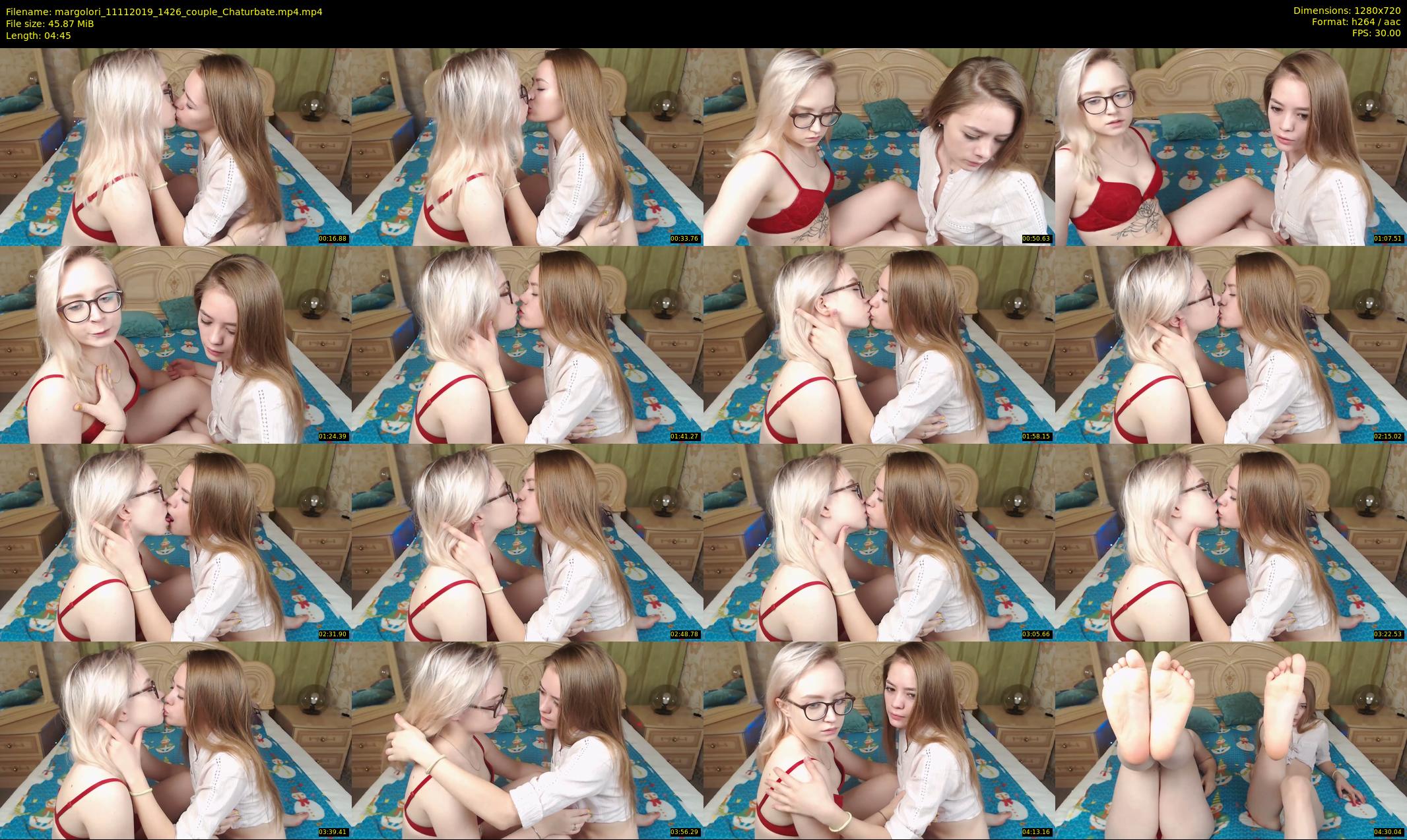margolori — 5 minute Chaturbate couple cam show recording, 720p, Nov 11, 2019