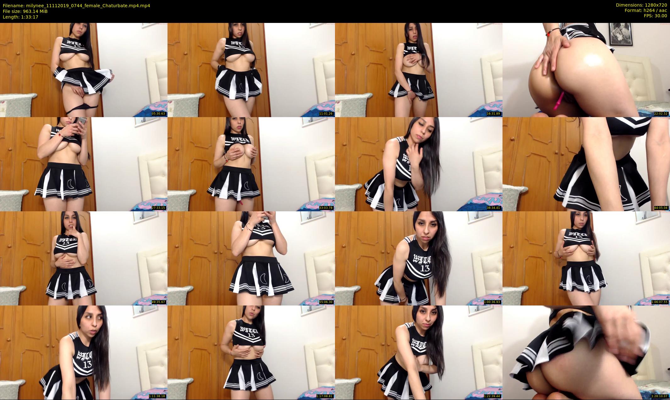 milynee — 94 minute Chaturbate female cam show recording, 720p, Nov 11, 2019