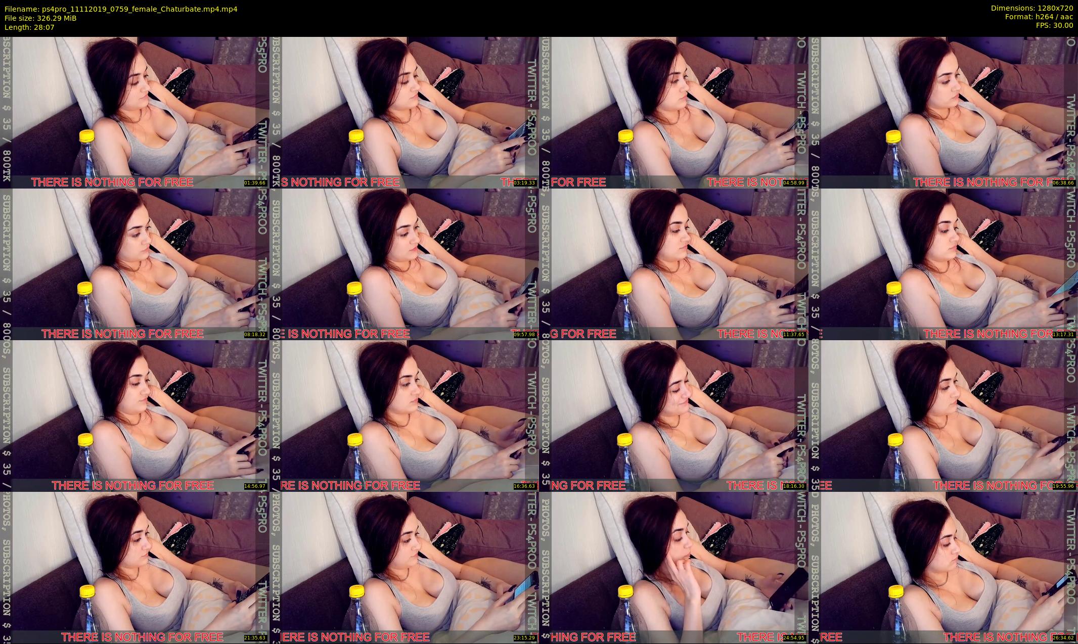 ps4pro — 29 minute Chaturbate female cam show recording, 720p, Nov 11, 2019