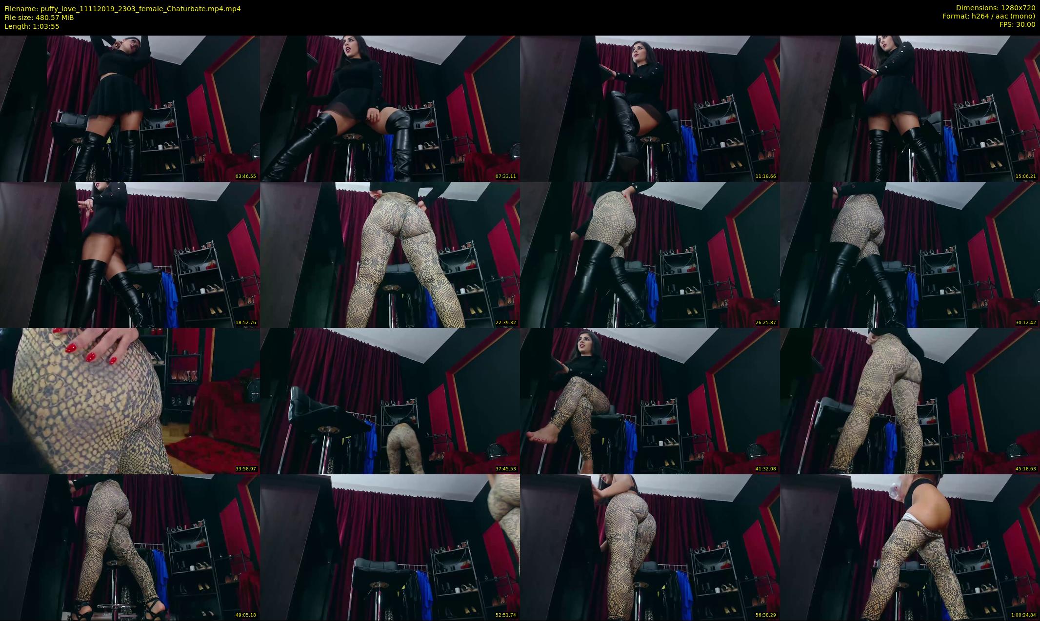 puffy_love — 64 minute Chaturbate female cam show recording, 720p, Nov 11, 2019