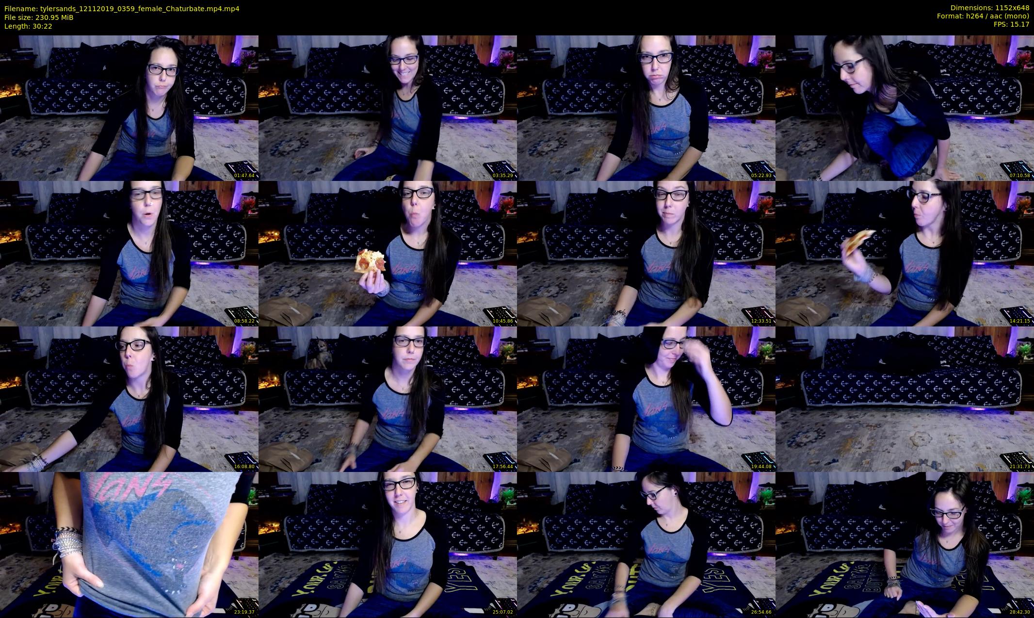 tylersands — 31 minute Chaturbate female cam show recording, 480p, Nov 12, 2019