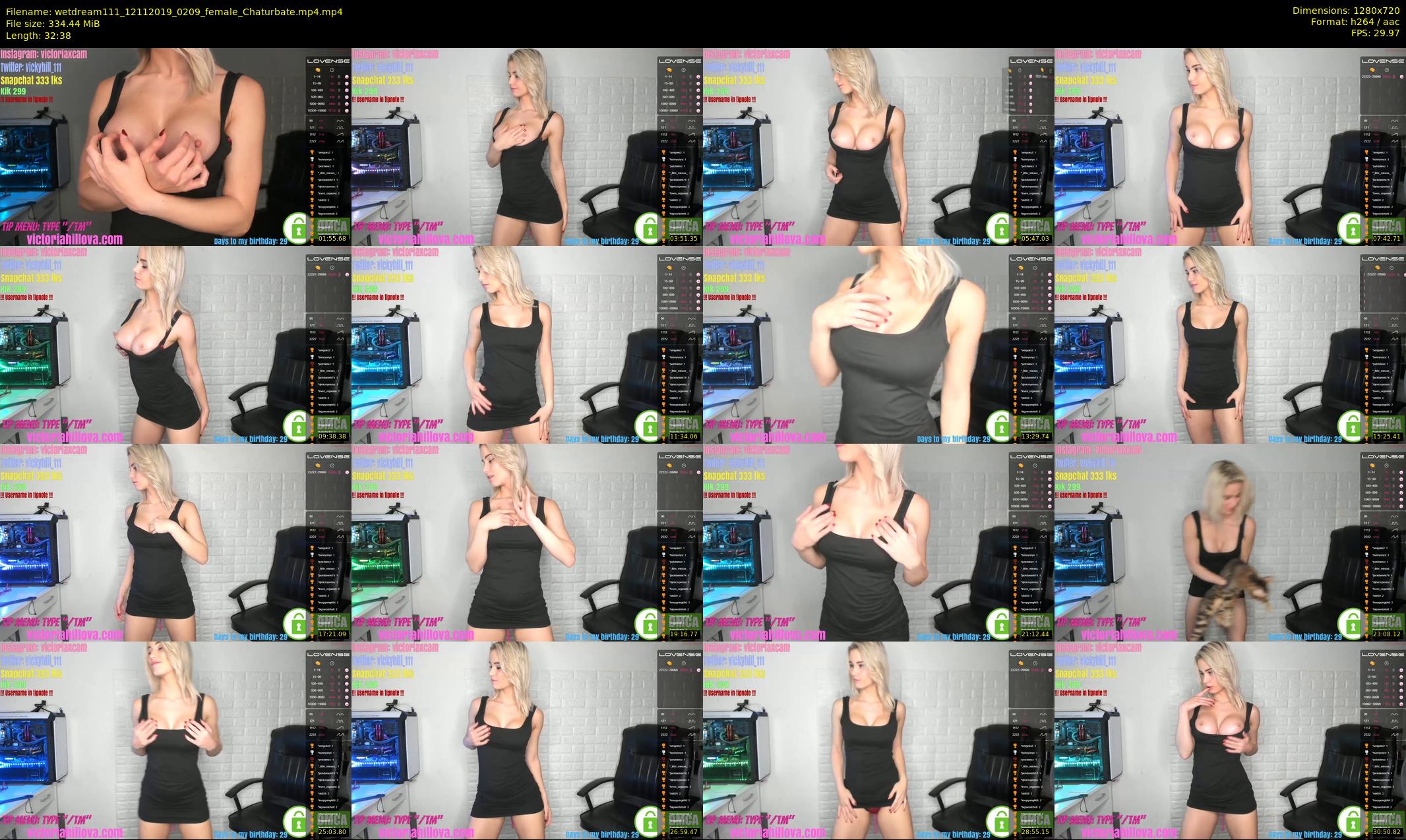 wetdream111 — 33 minute Chaturbate couple cam show recording, 720p, Nov 12, 2019