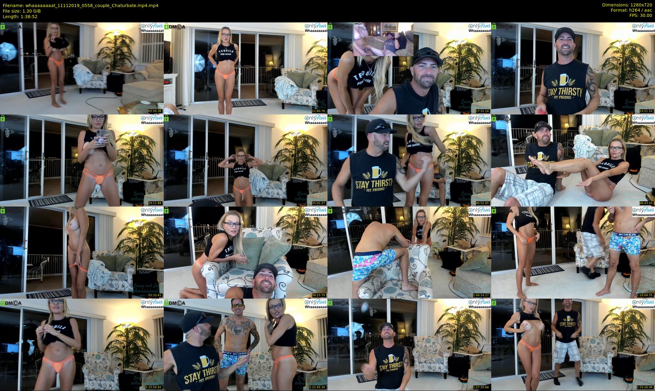 whaaaaaaaat — 99 minute Chaturbate couple cam show recording, 720p, Nov 11, 2019