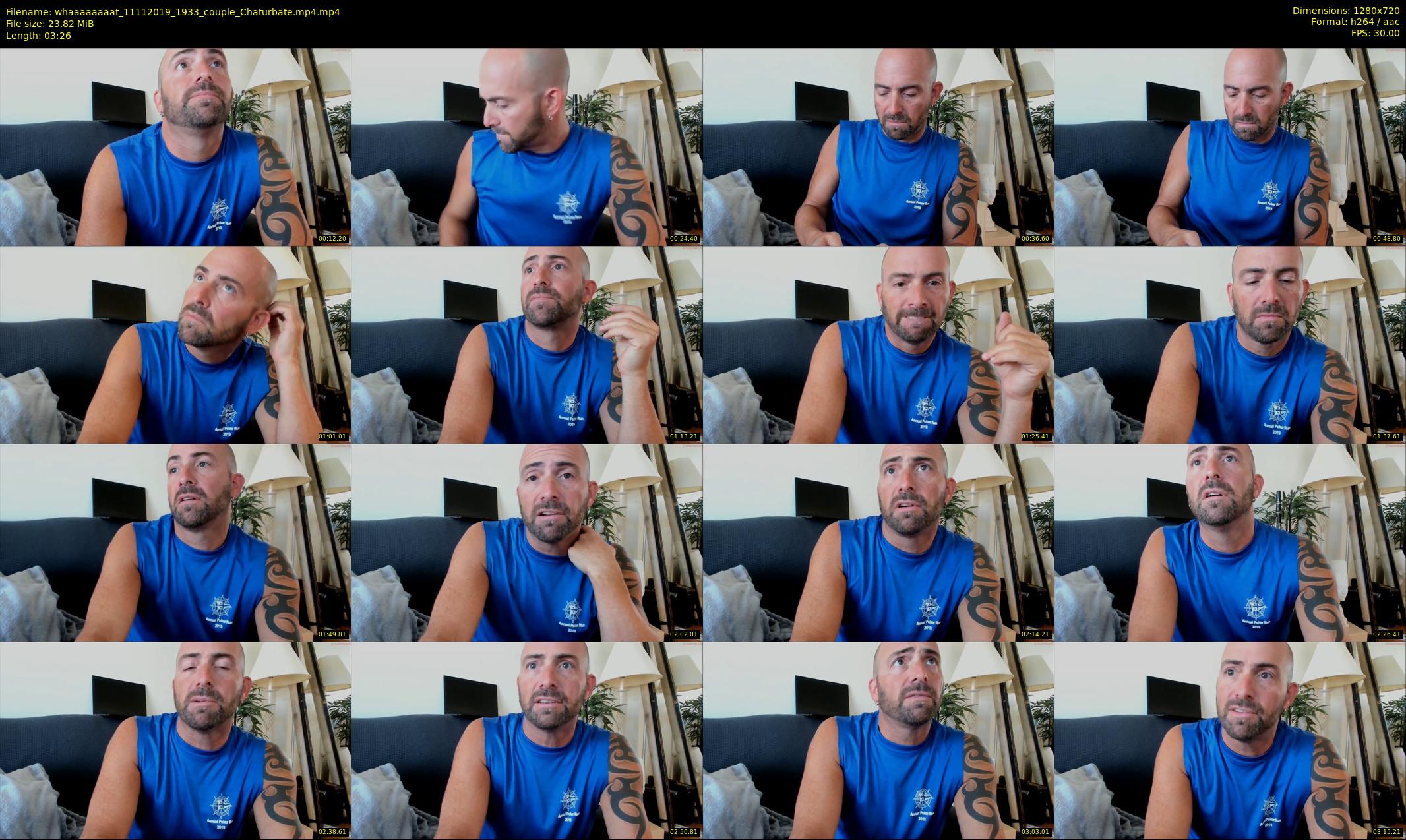 whaaaaaaaat — 4 minute Chaturbate couple cam show recording, 720p, Nov 11, 2019