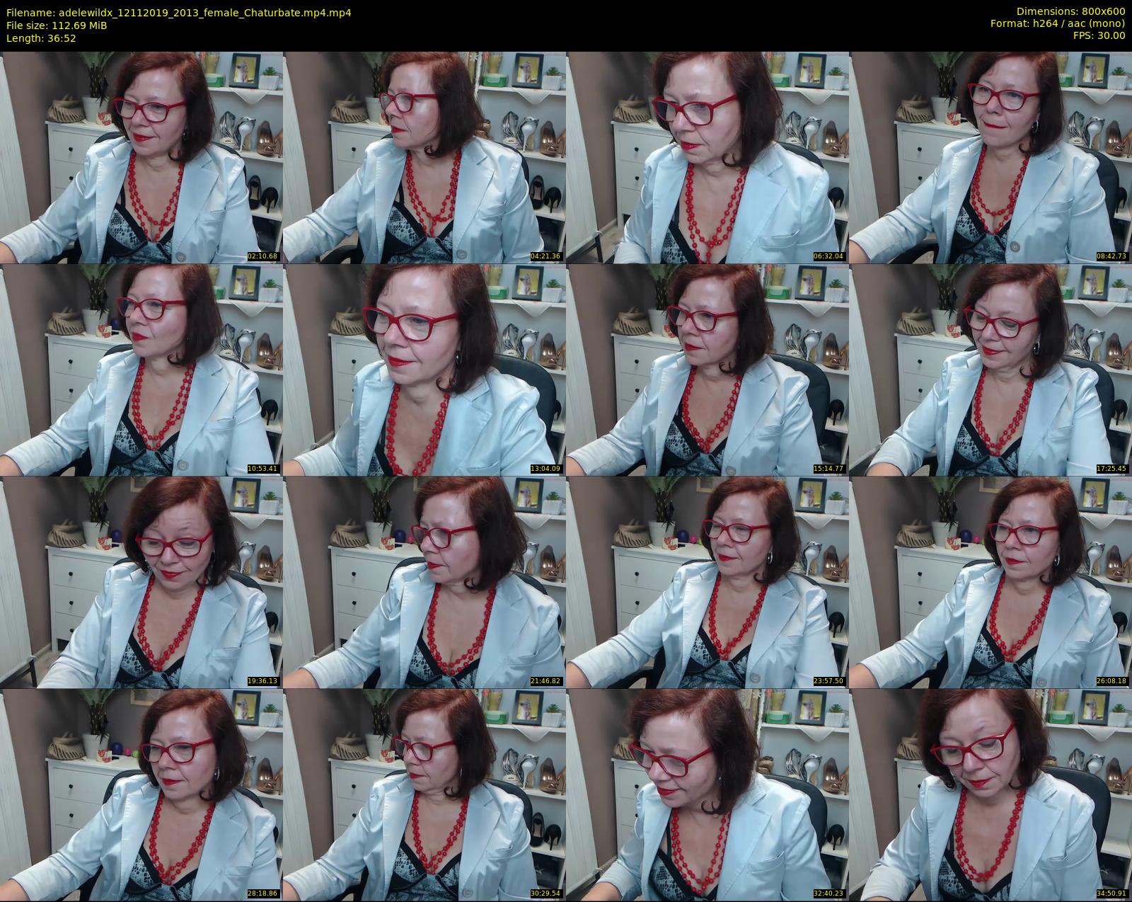 adelewildx — 37 minute Chaturbate female cam show recording, 480p, Nov 12, 2019