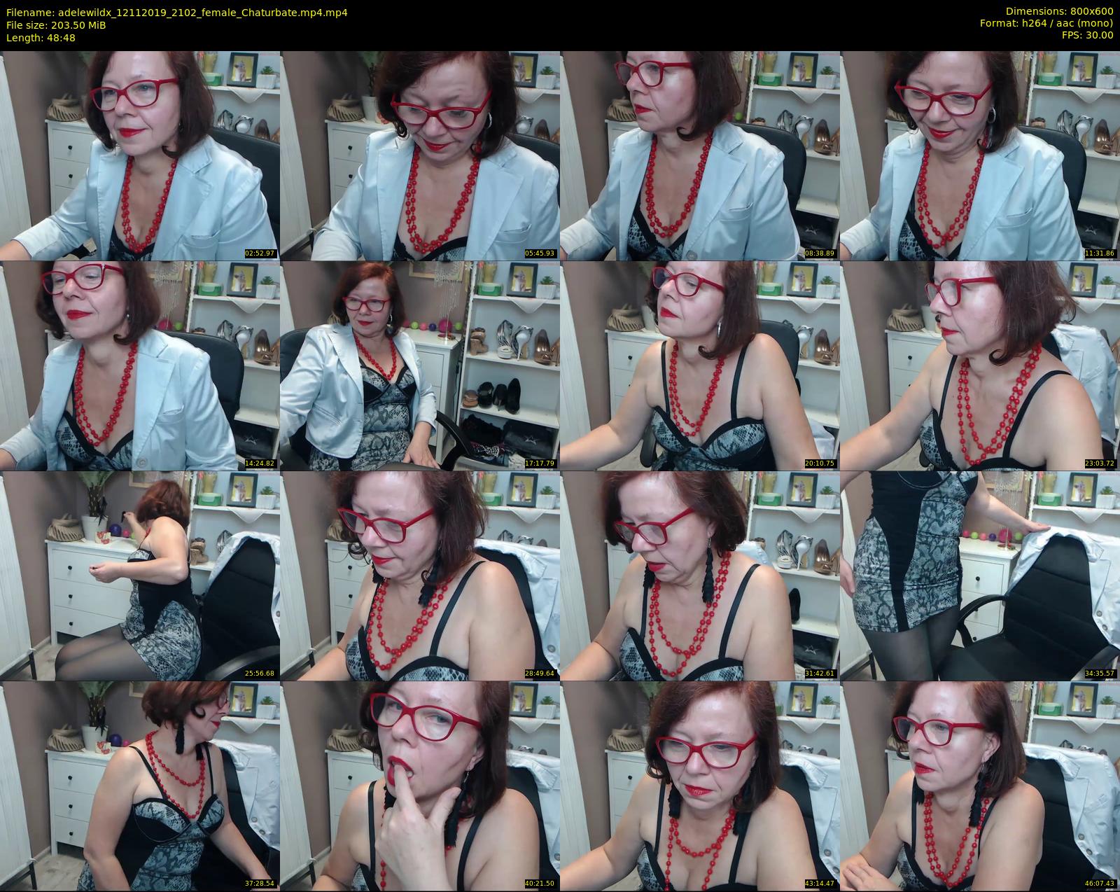 adelewildx — 49 minute Chaturbate female cam show recording, 480p, Nov 12, 2019