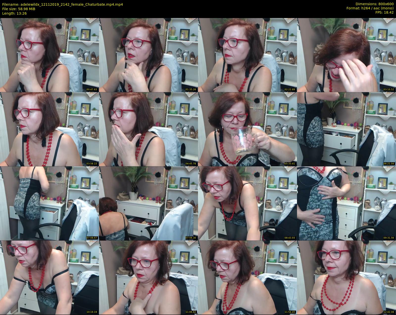 adelewildx — 14 minute Chaturbate female cam show recording, 480p, Nov 12, 2019