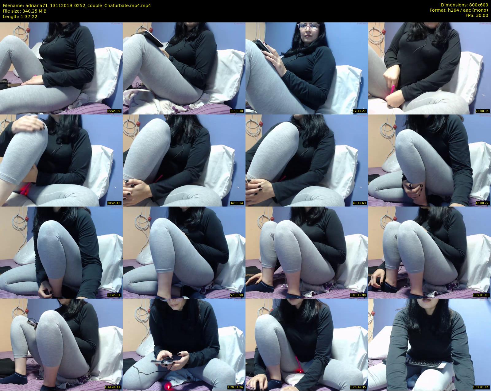 adriana71 — 98 minute Chaturbate couple cam show recording, 480p, Nov 13, 2019