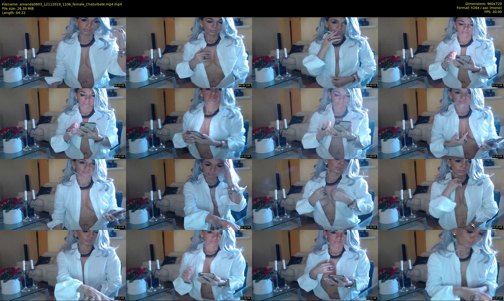 amanda0803 — 5 minute Chaturbate female cam show recording, 720p, Nov 12, 2019