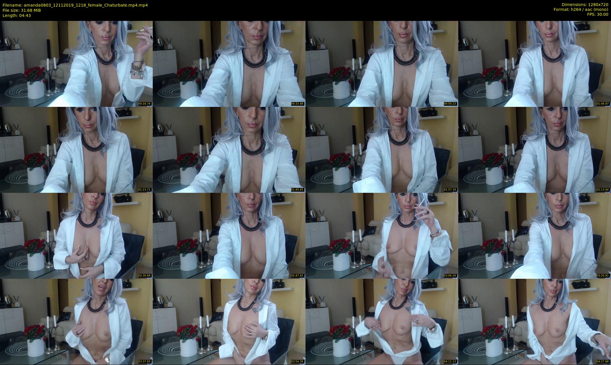 amanda0803 — 5 minute Chaturbate female cam show recording, 720p, Nov 12, 2019