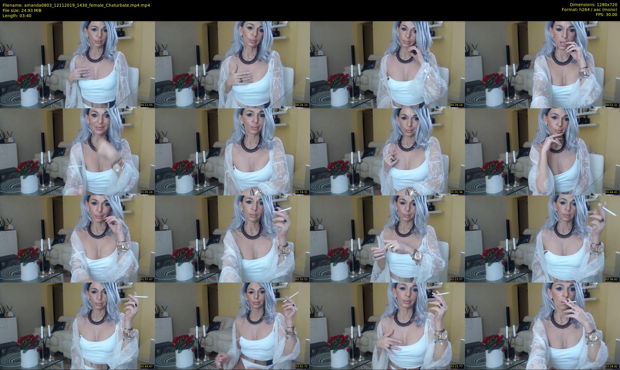 amanda0803 — 4 minute Chaturbate female cam show recording, 720p, Nov 12, 2019