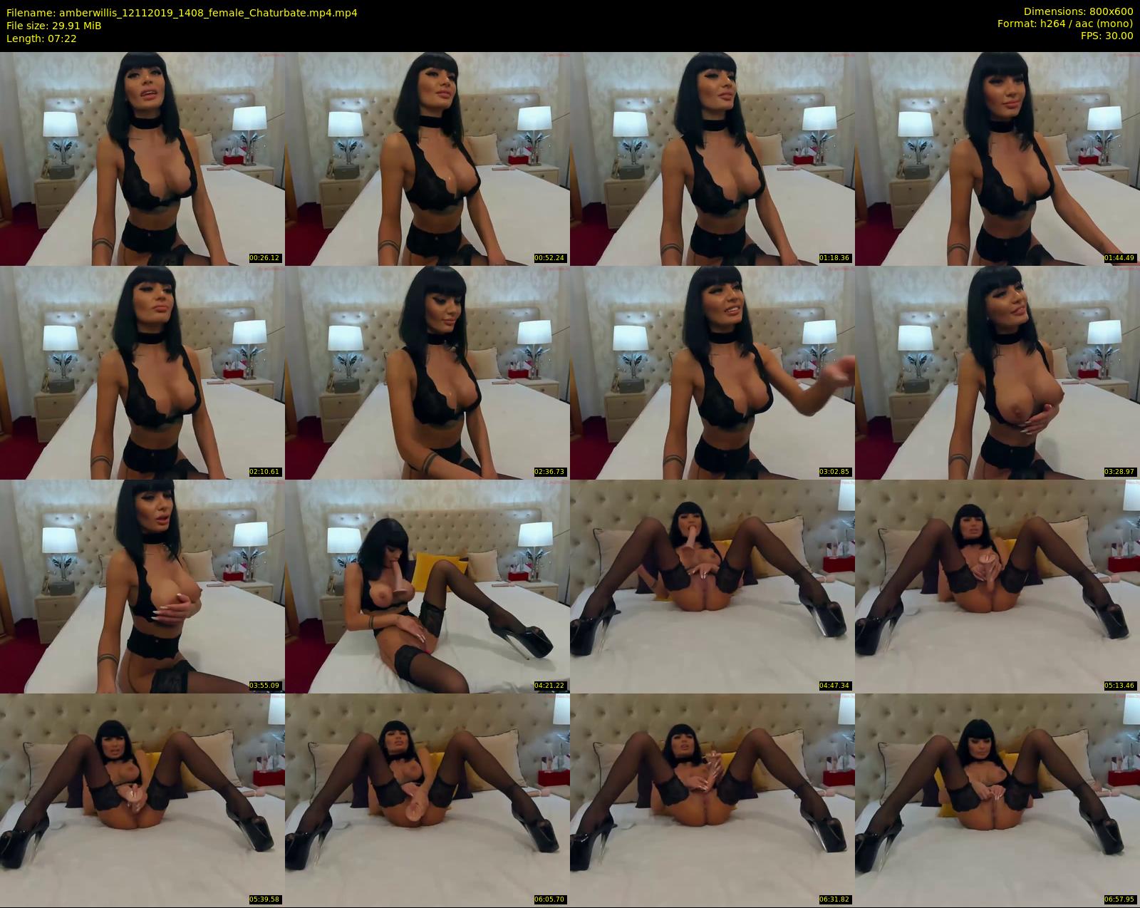 amberwillis — 8 minute Chaturbate female cam show recording, 480p, Nov 12, 2019