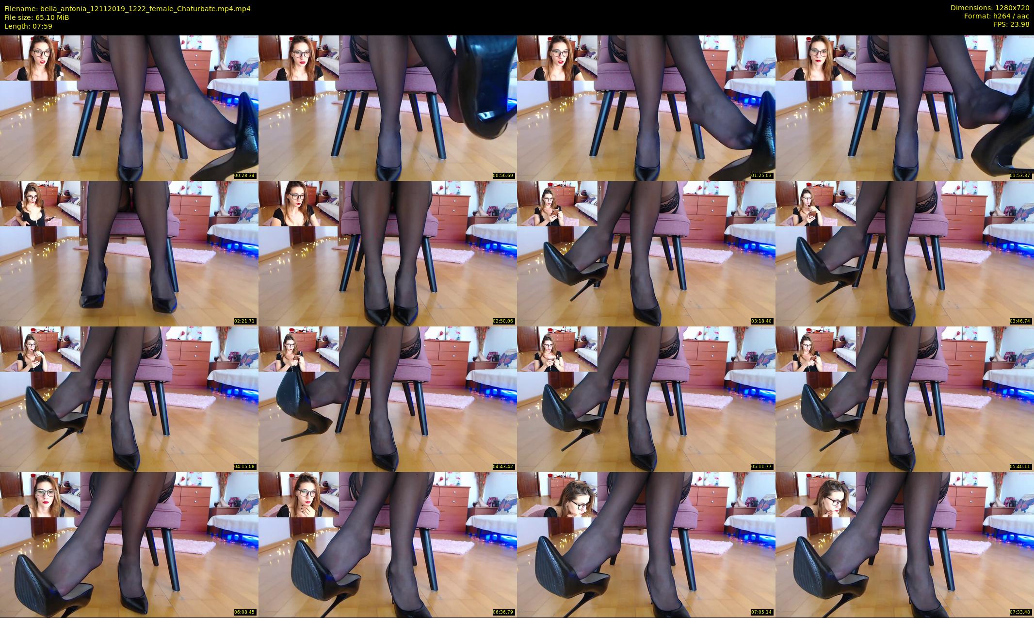 bella_antonia — 8 minute Chaturbate female cam show recording, 720p, Nov 12, 2019