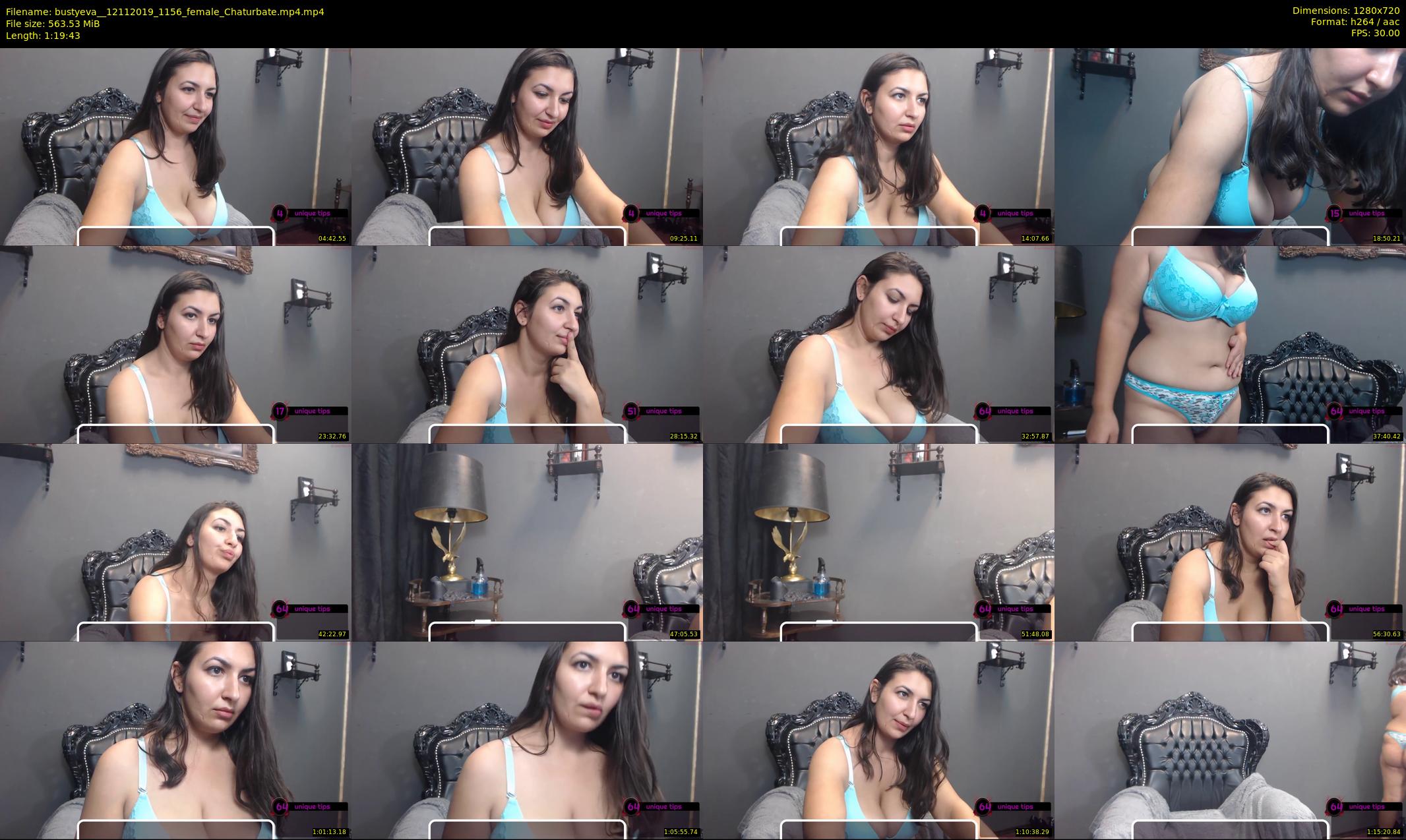 bustyeva_ — 80 minute Chaturbate female cam show recording, 720p, Nov 12, 2019