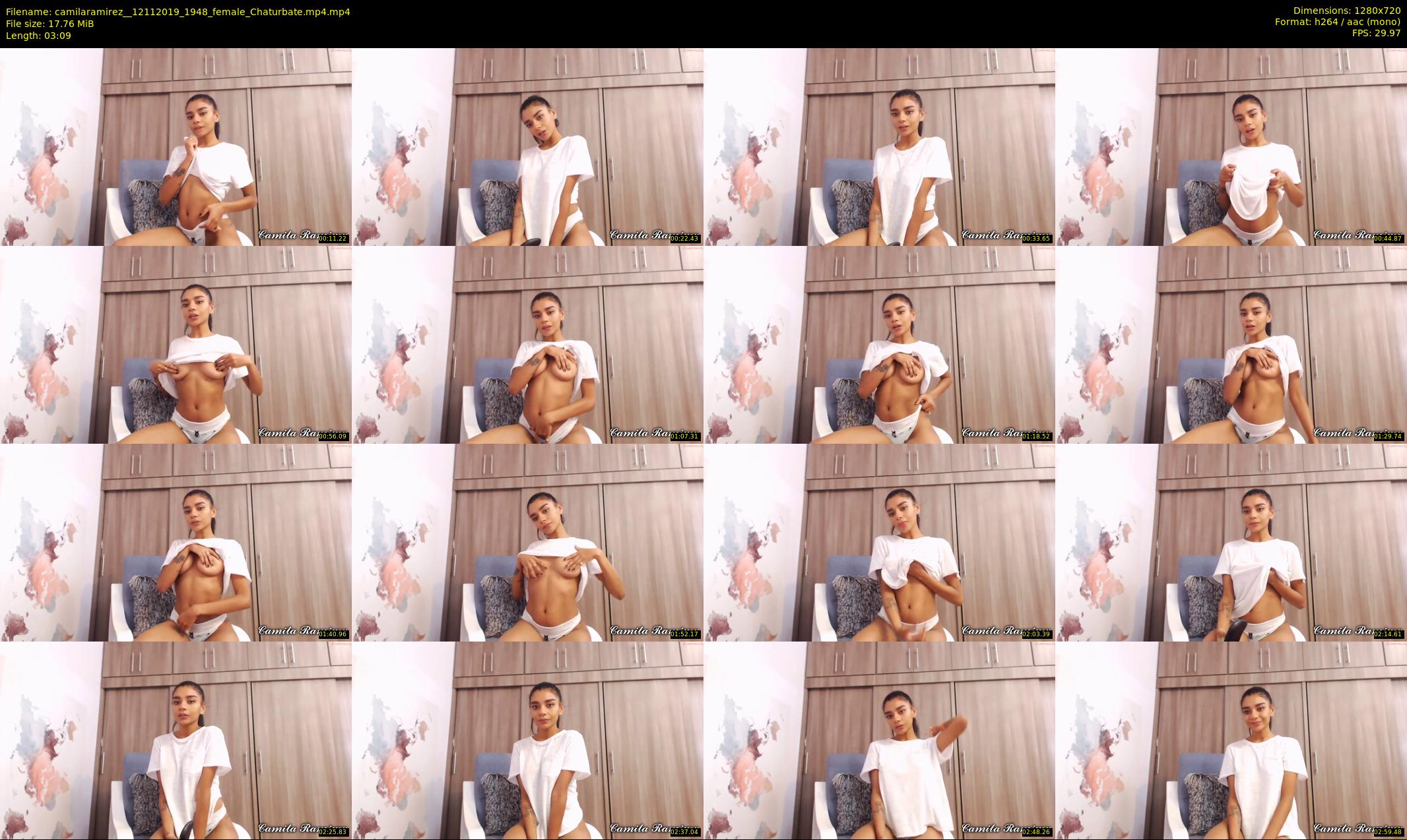 camilaramirez_ — 4 minute Chaturbate female cam show recording, 720p, Nov 12, 2019