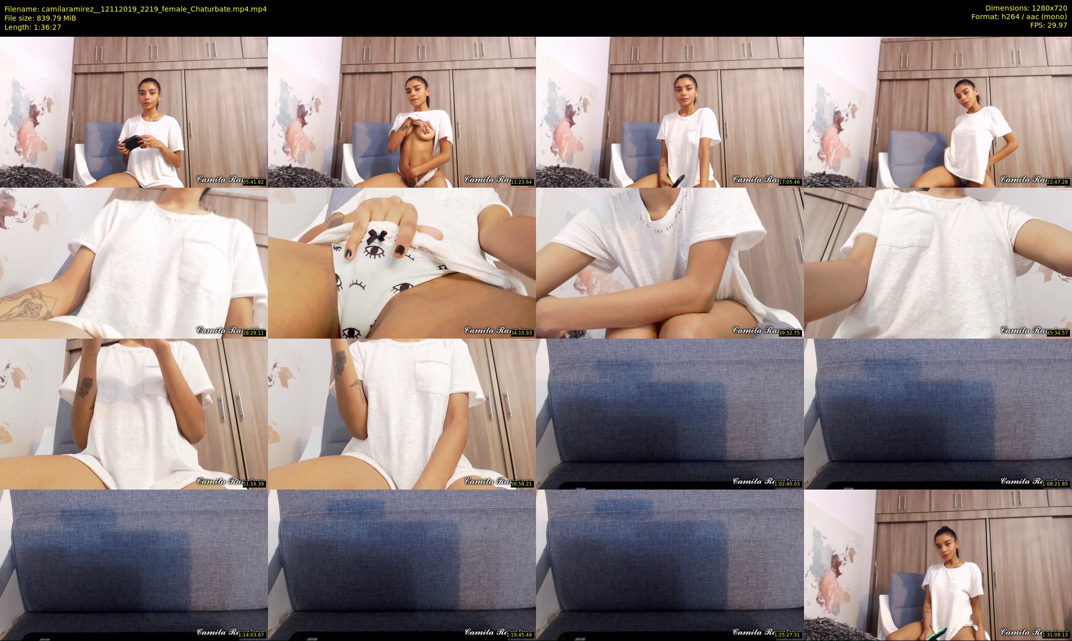 camilaramirez_ — 97 minute Chaturbate female cam show recording, 720p, Nov 12, 2019