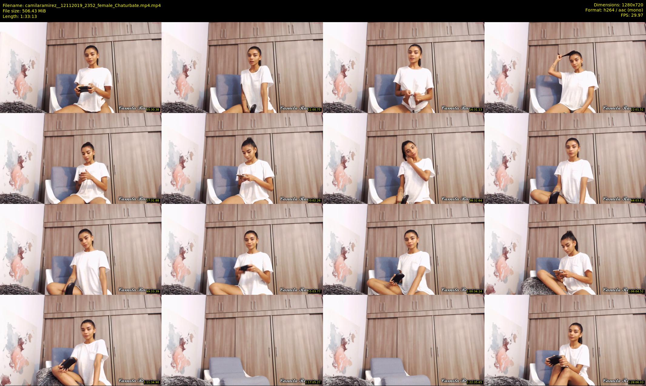 camilaramirez_ — 94 minute Chaturbate female cam show recording, 720p, Nov 12, 2019