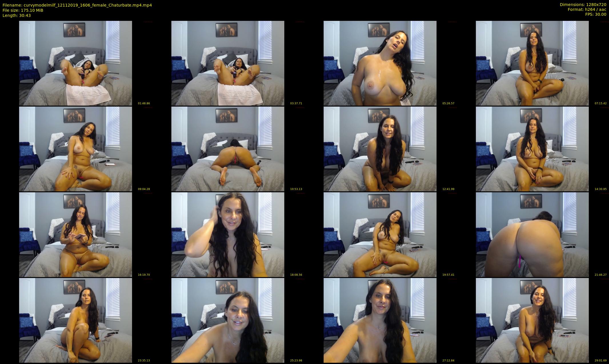 curvymodelmilf — 31 minute Chaturbate female cam show recording, 720p, Nov 12, 2019