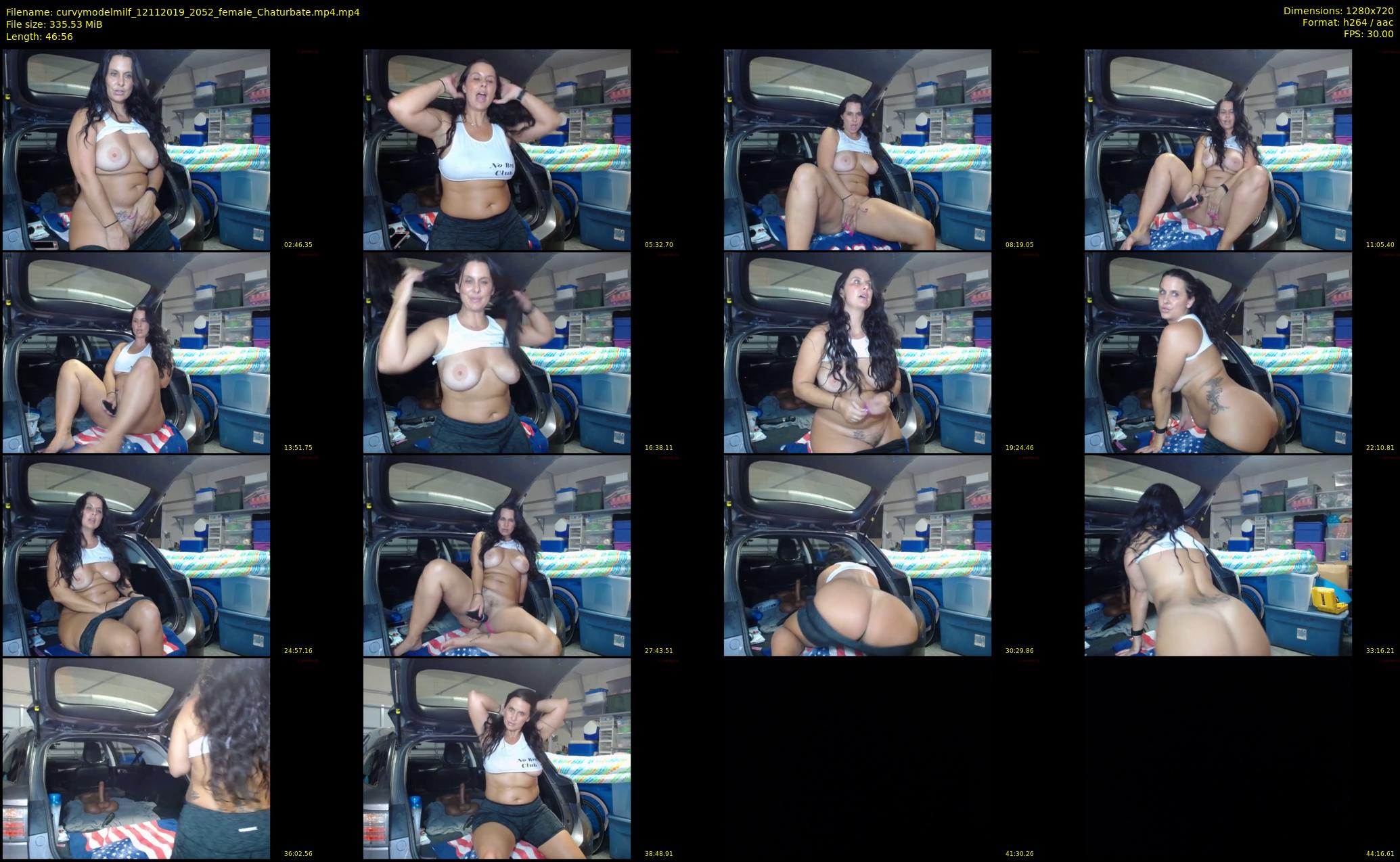 curvymodelmilf — 47 minute Chaturbate female cam show recording, 720p, Nov 12, 2019