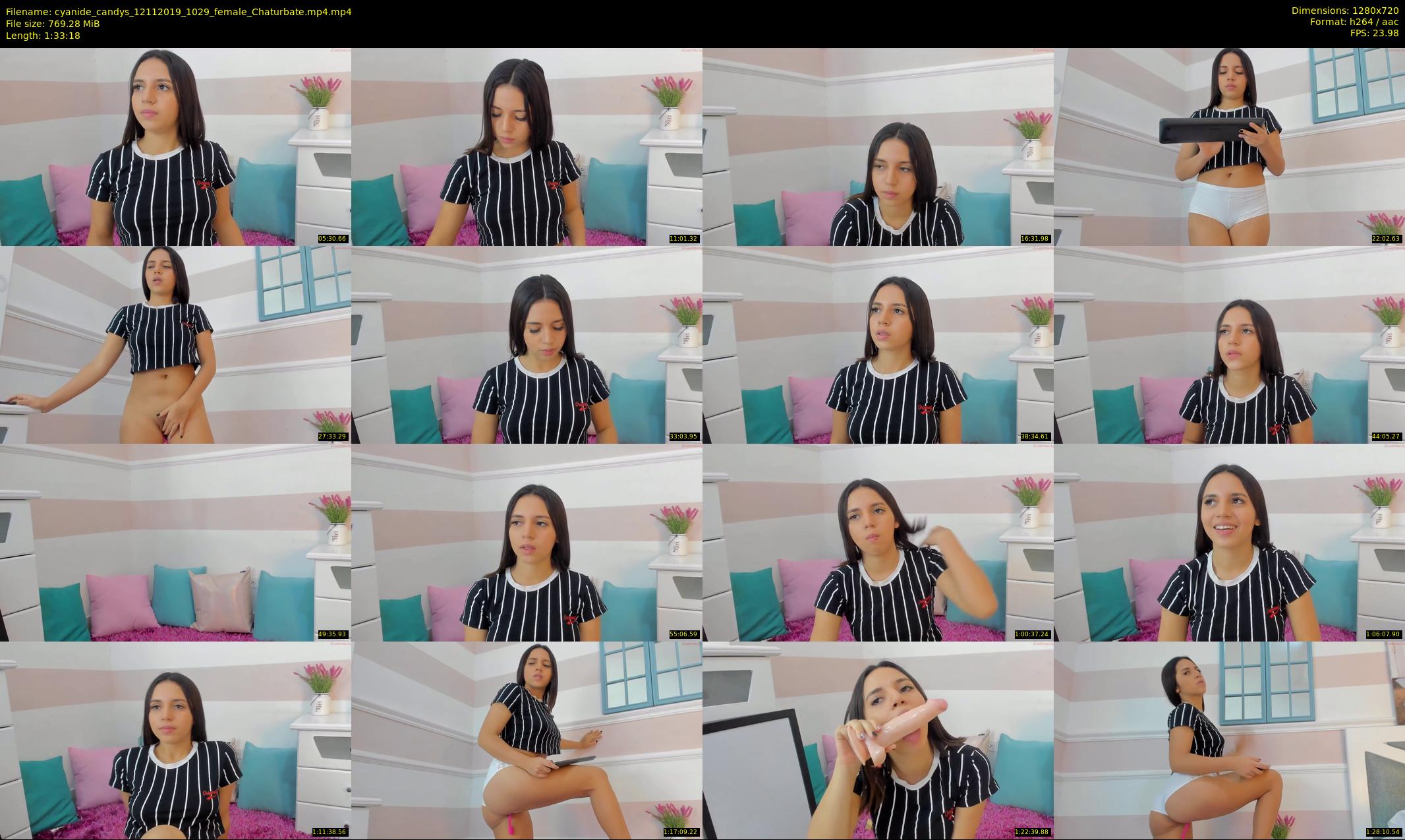 cyanide_candys — 94 minute Chaturbate female cam show recording, 720p, Nov 12, 2019