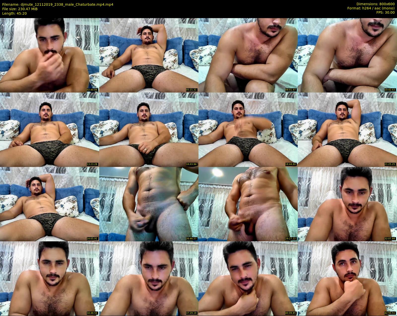 djmute — 46 minute Chaturbate male cam show recording, 480p, Nov 12, 2019