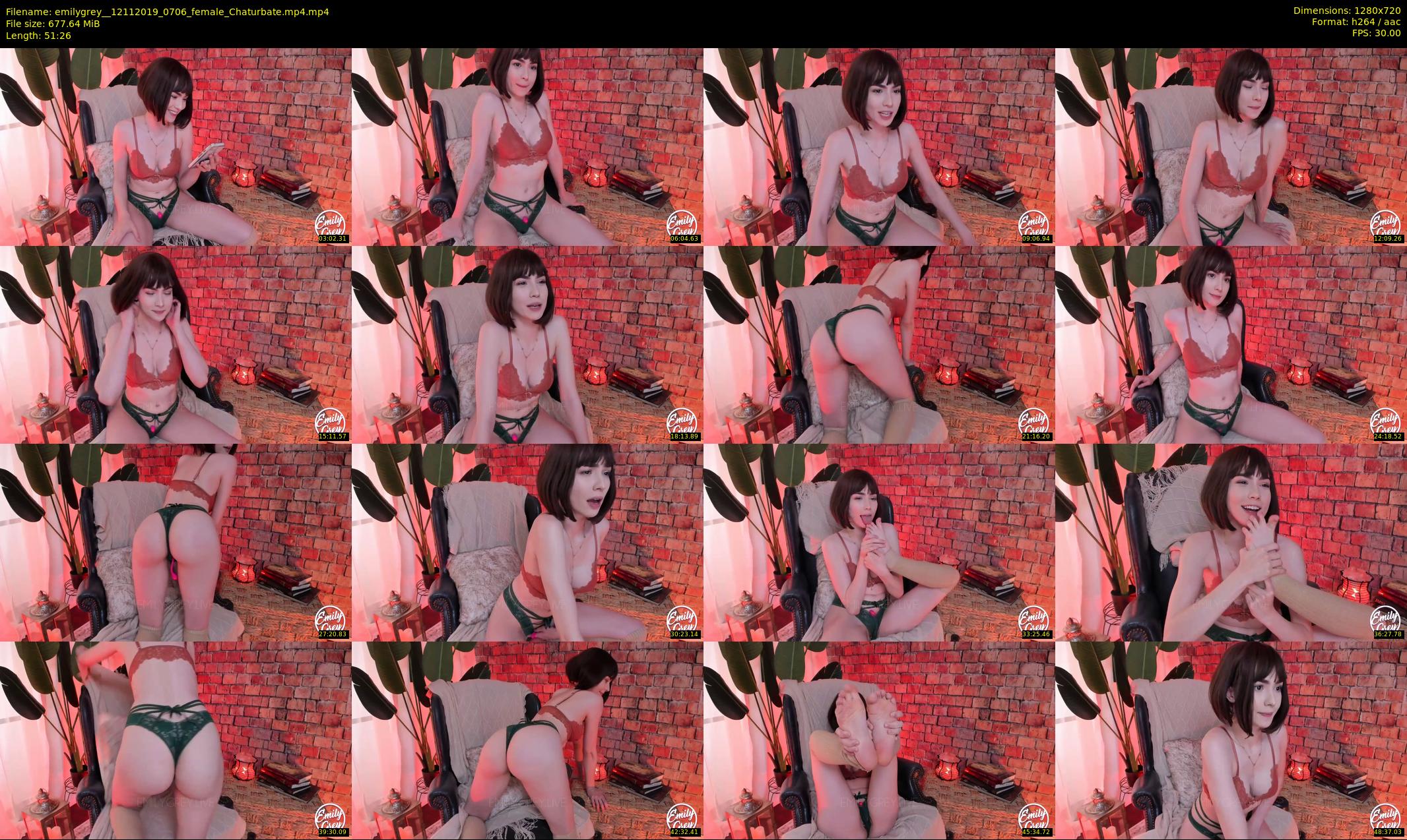 emilygrey_ — 52 minute Chaturbate female cam show recording, 720p, Nov 12, 2019