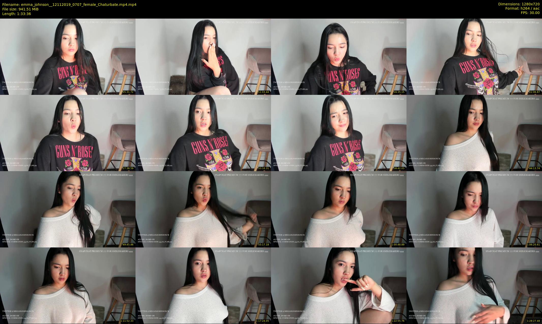 emma_johnson_ — 94 minute Chaturbate female cam show recording, 720p, Nov 12, 2019