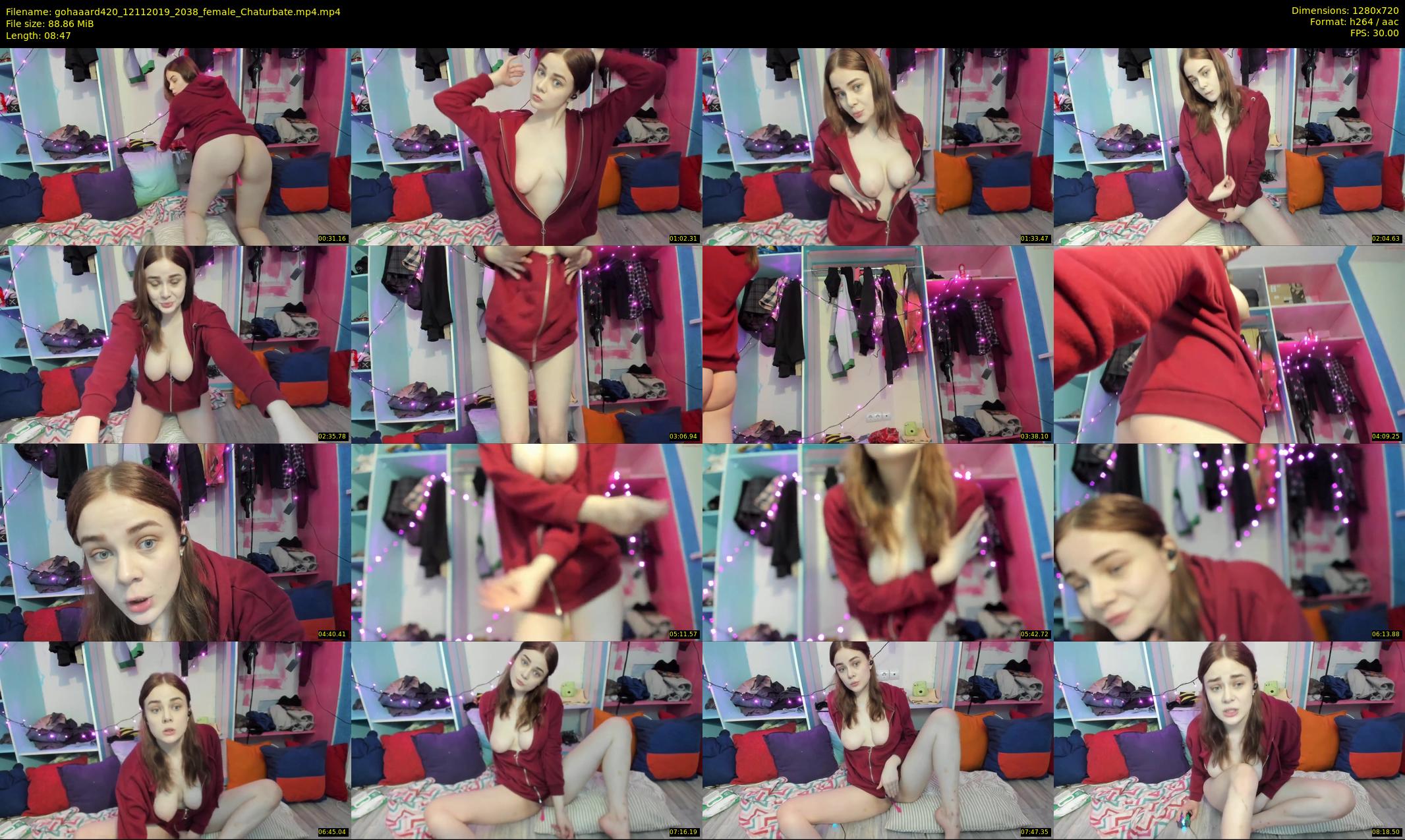 gohaaard420 — 9 minute Chaturbate female cam show recording, 720p, Nov 12, 2019