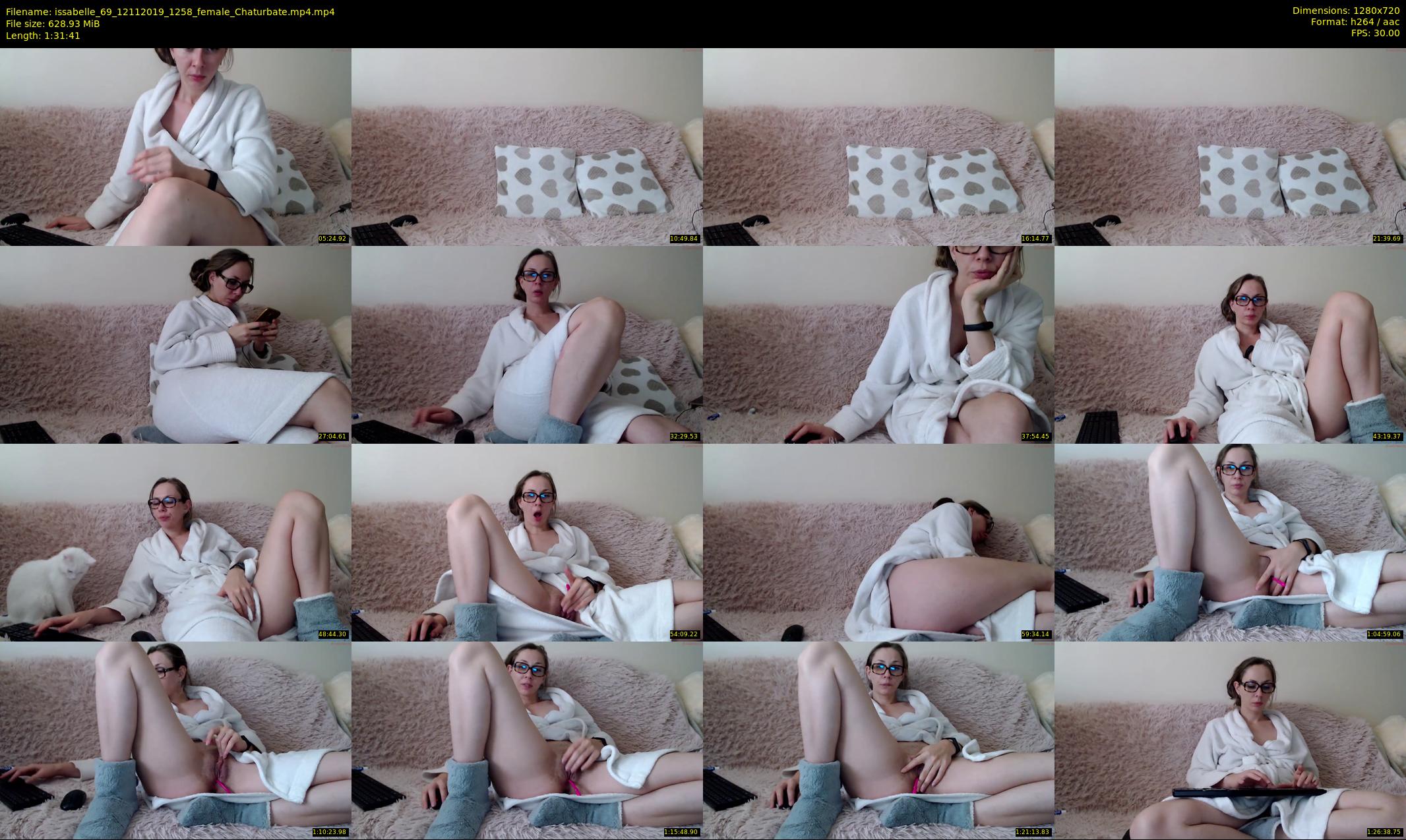 issabelle_69 — 92 minute Chaturbate couple cam show recording, 720p, Nov 12, 2019