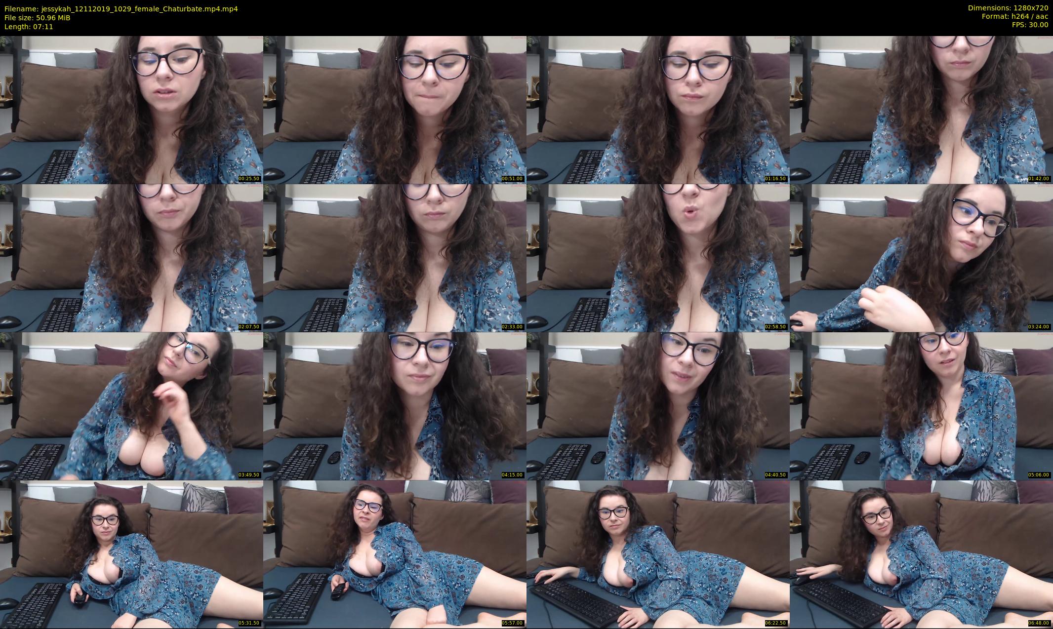 jessykah — 8 minute Chaturbate female cam show recording, 720p, Nov 12, 2019