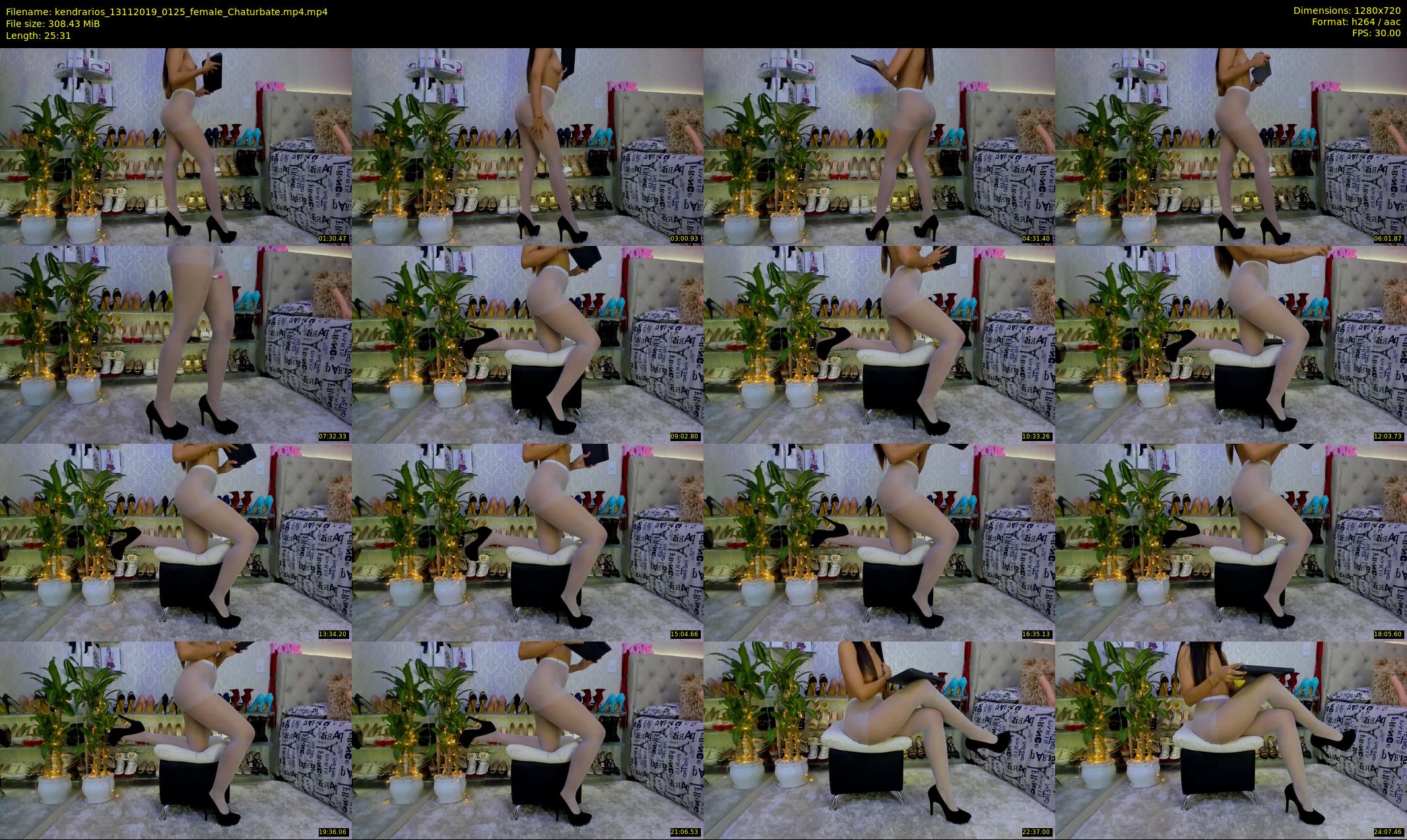 kendrarios — 26 minute Chaturbate female cam show recording, 720p, Nov 13, 2019