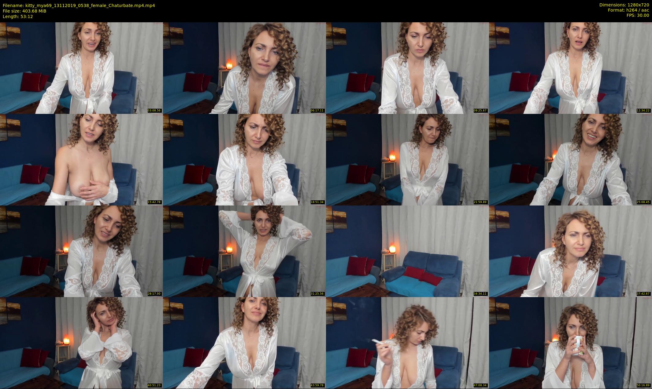 kitty_mya69 — 54 minute Chaturbate female cam show recording, 720p, Nov 13, 2019