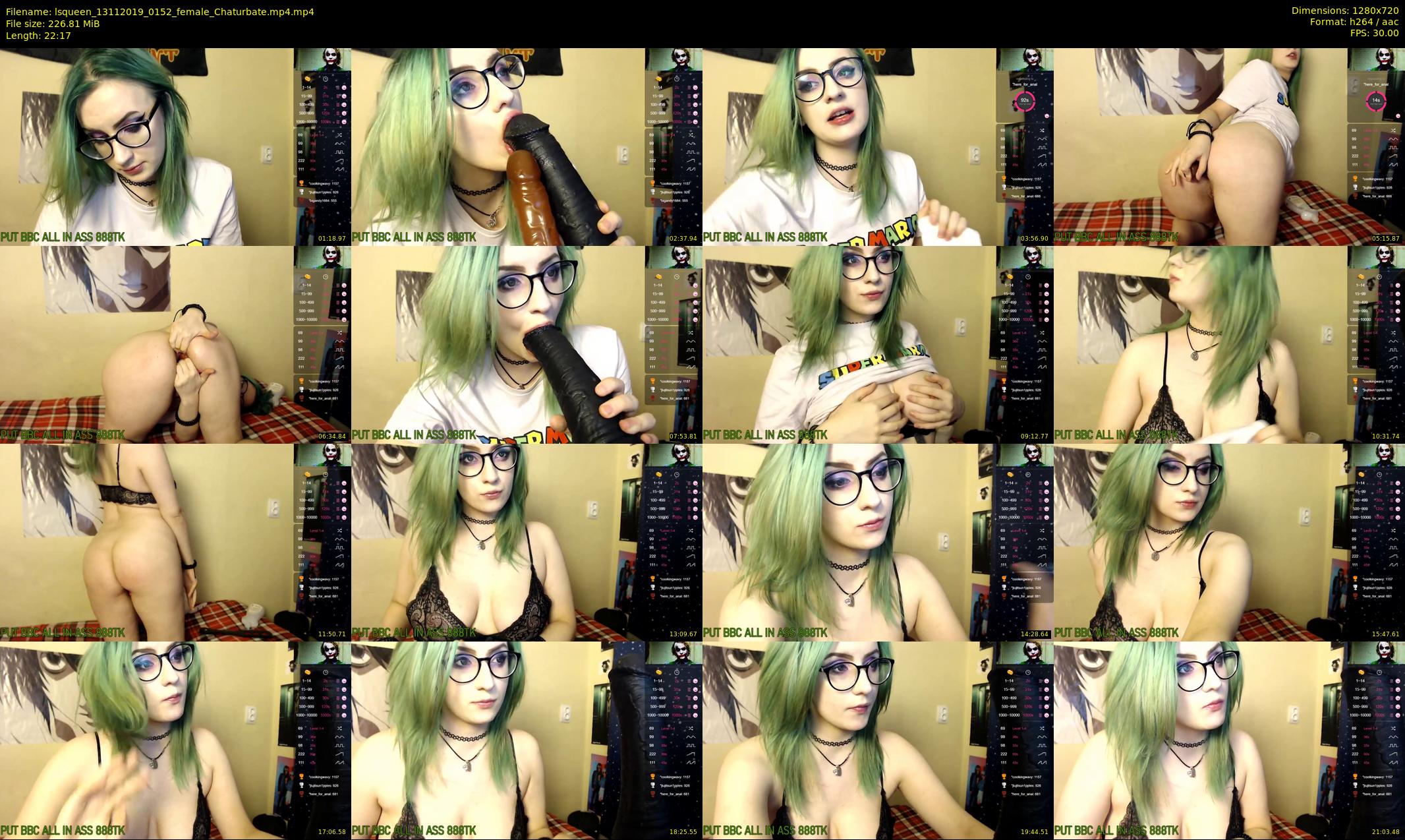 lsqueen — 23 minute Chaturbate female cam show recording, 720p, Nov 13, 2019