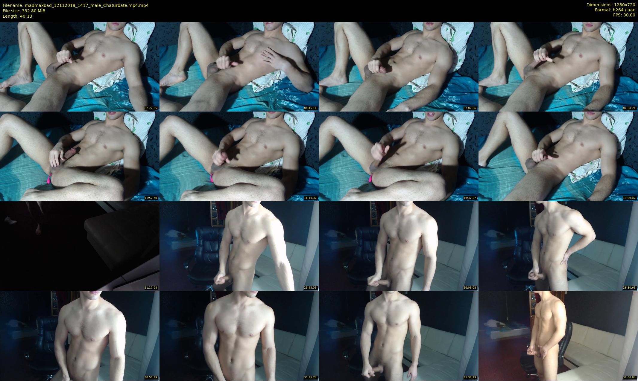 madmaxbad — 41 minute Chaturbate male cam show recording, 720p, Nov 12, 2019