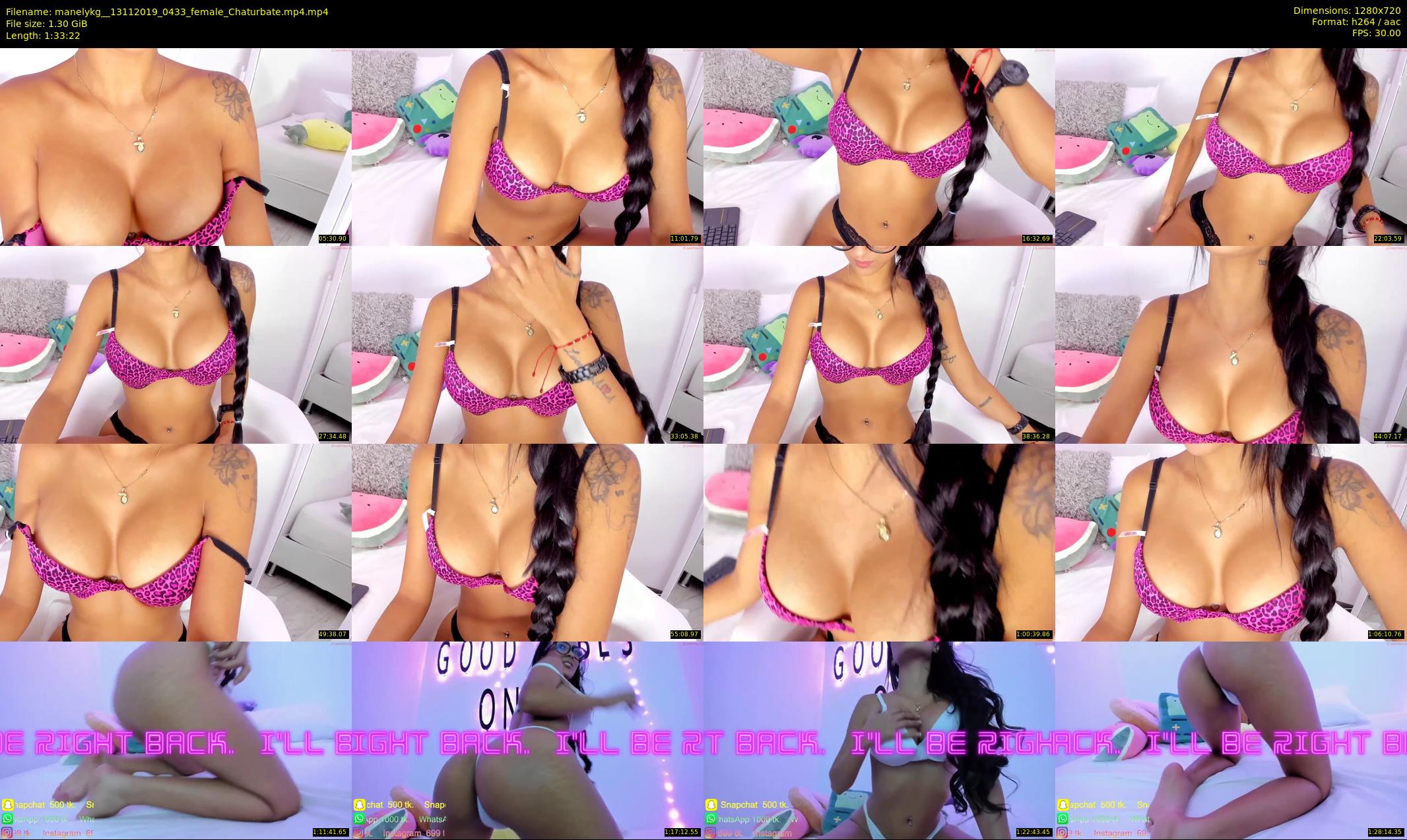 manelykg_ — 94 minute Chaturbate female cam show recording, 720p, Nov 13, 2019