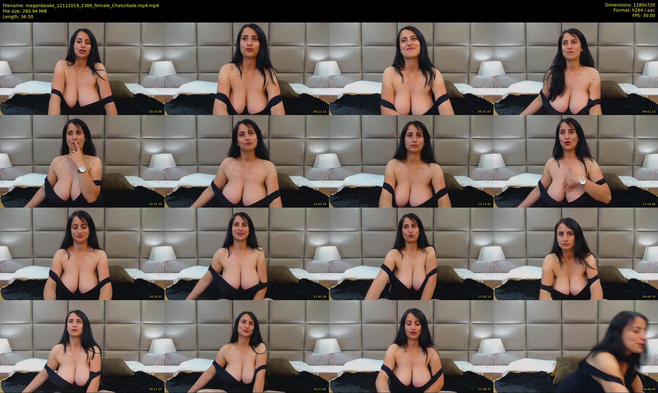 meganbeake — 37 minute Chaturbate female cam show recording, 720p, Nov 12, 2019