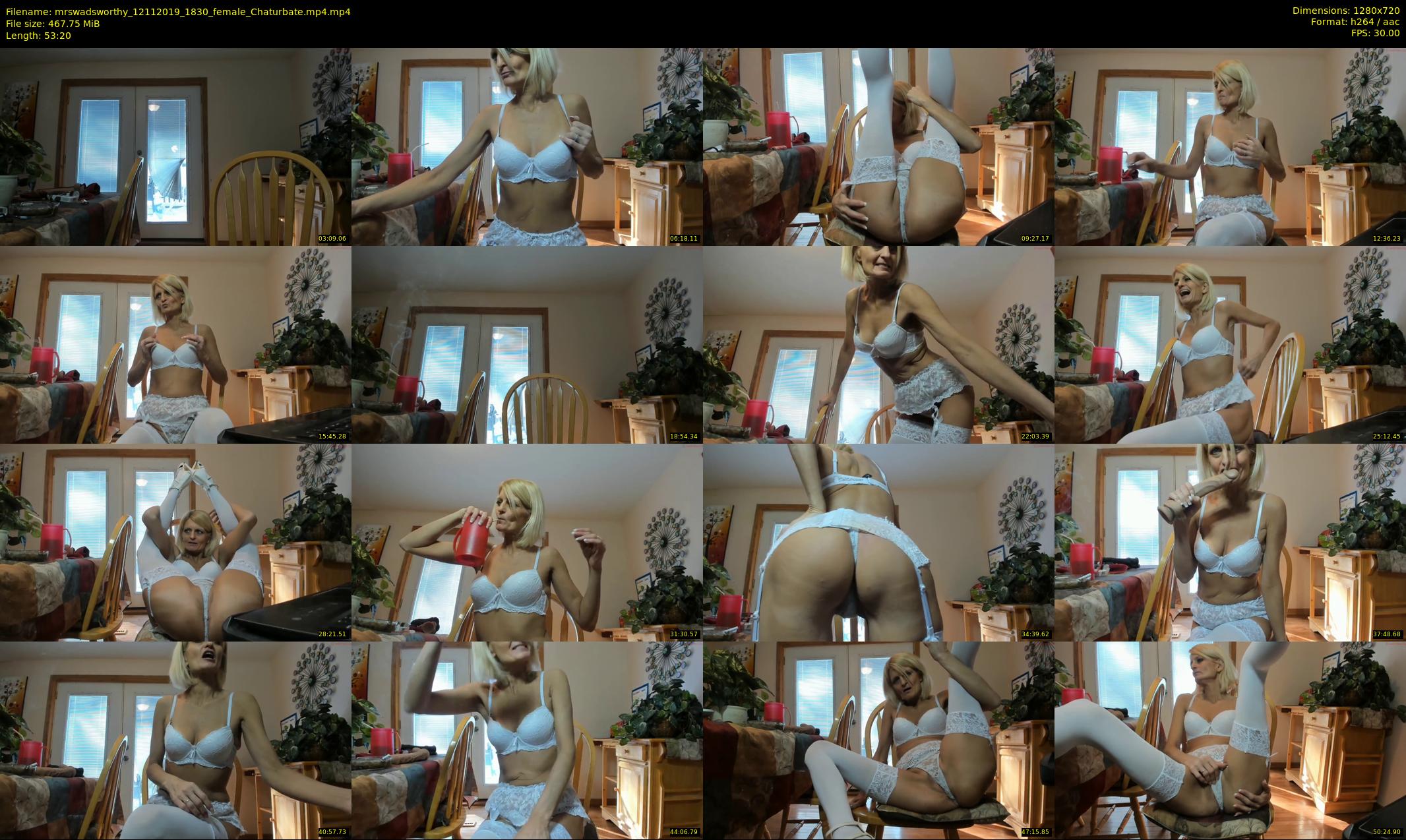 mrswadsworthy — 54 minute Chaturbate female cam show recording, 720p, Nov 12, 2019