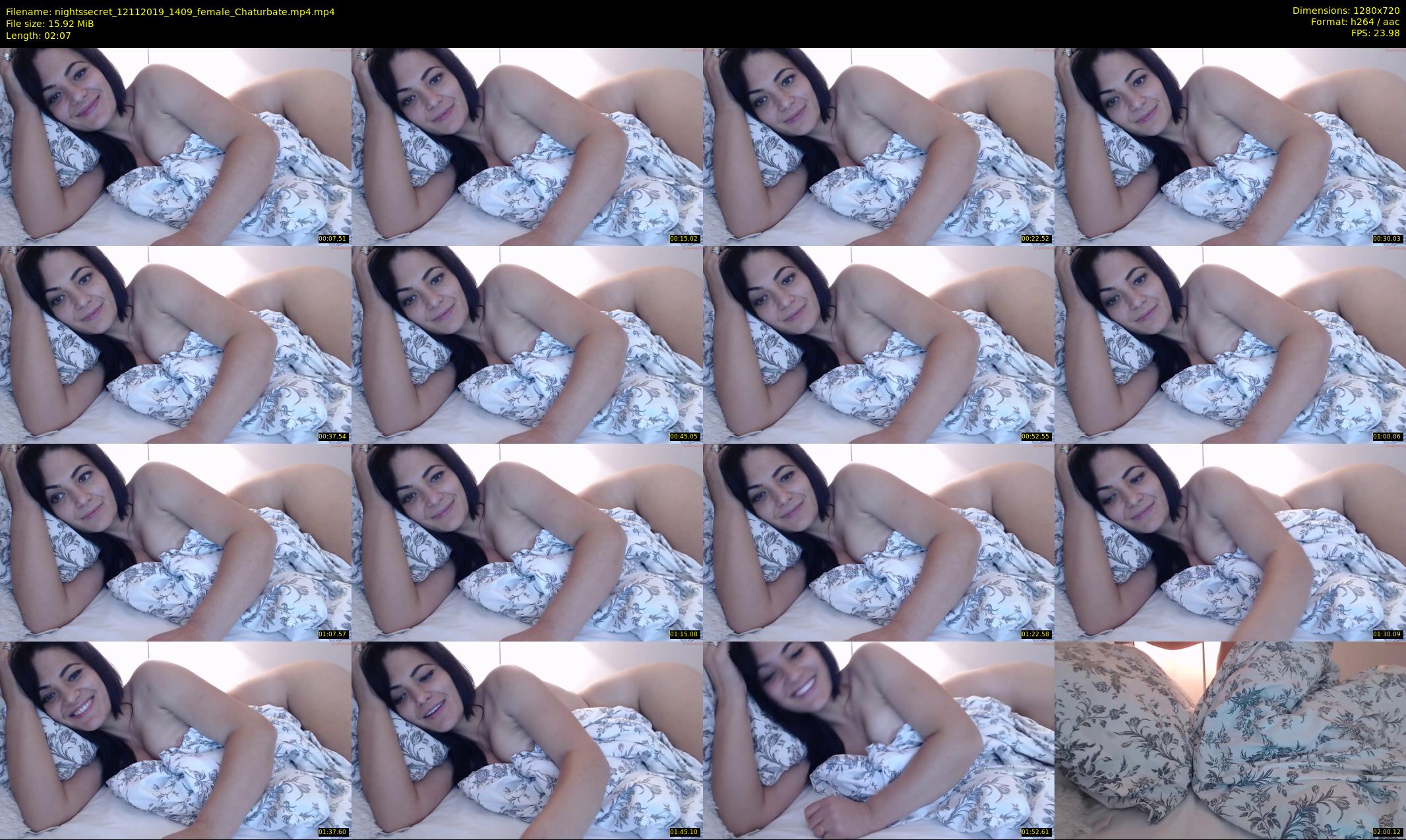 nightssecret — 3 minute Chaturbate female cam show recording, 720p, Nov 12, 2019