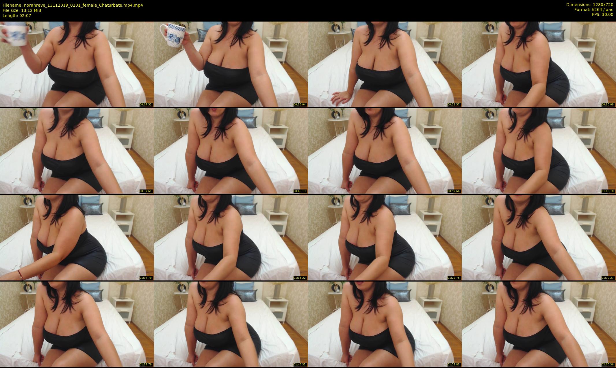 norahreve — 3 minute Chaturbate female cam show recording, 720p, Nov 13, 2019