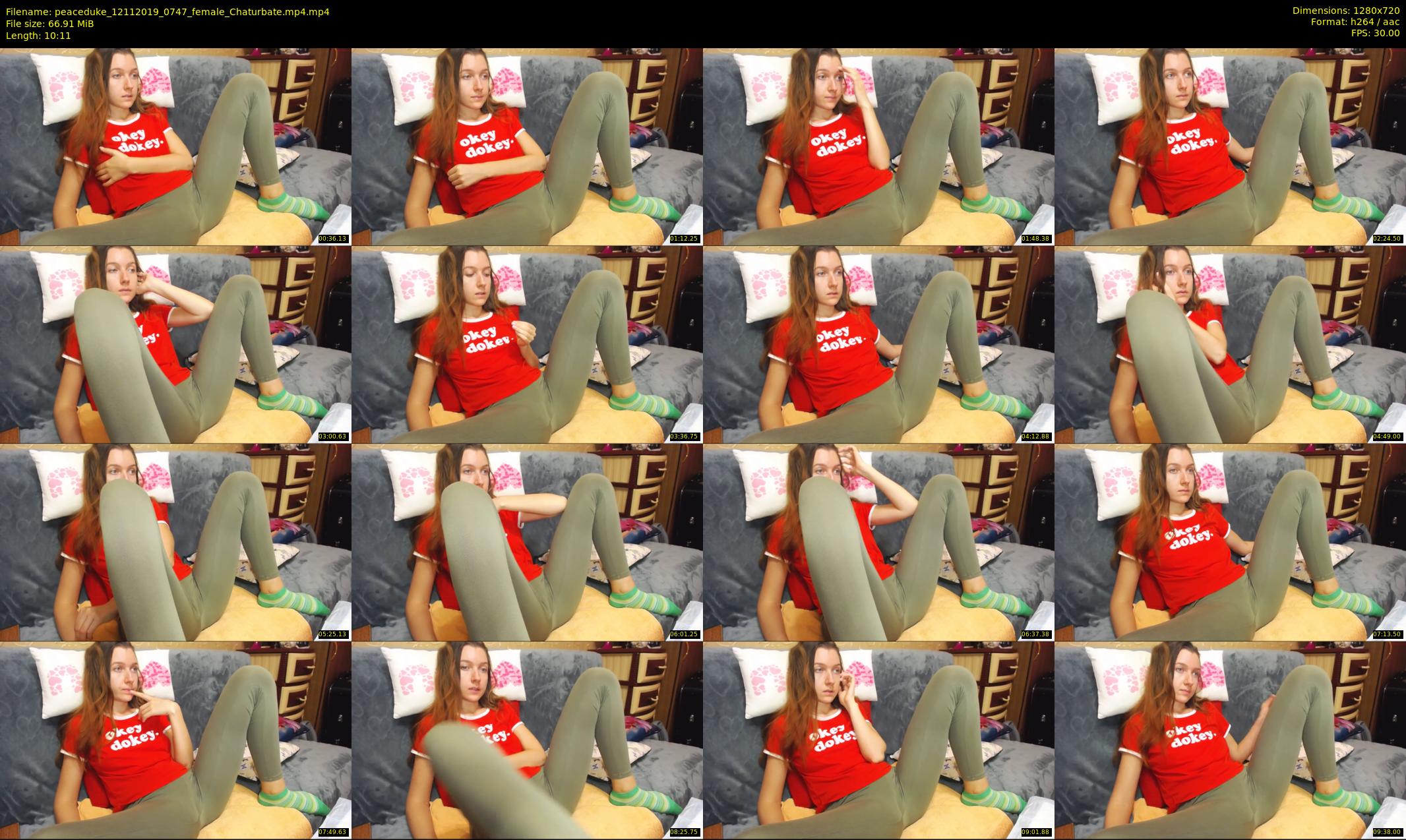 peaceduke — 11 minute Chaturbate female cam show recording, 720p, Nov 12, 2019