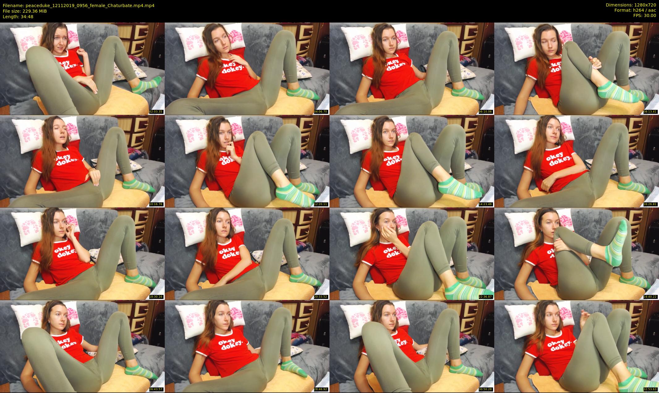peaceduke — 35 minute Chaturbate female cam show recording, 720p, Nov 12, 2019