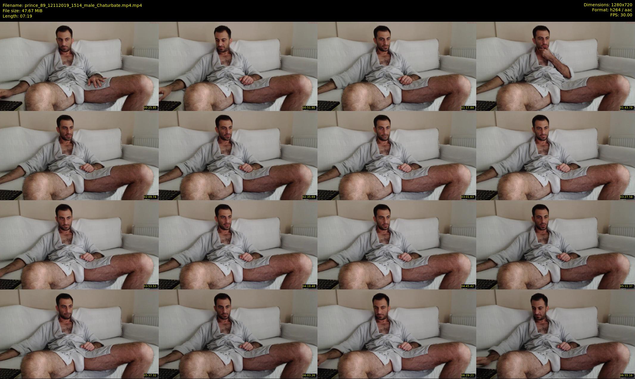 prince_89 — 8 minute Chaturbate male cam show recording, 720p, Nov 12, 2019