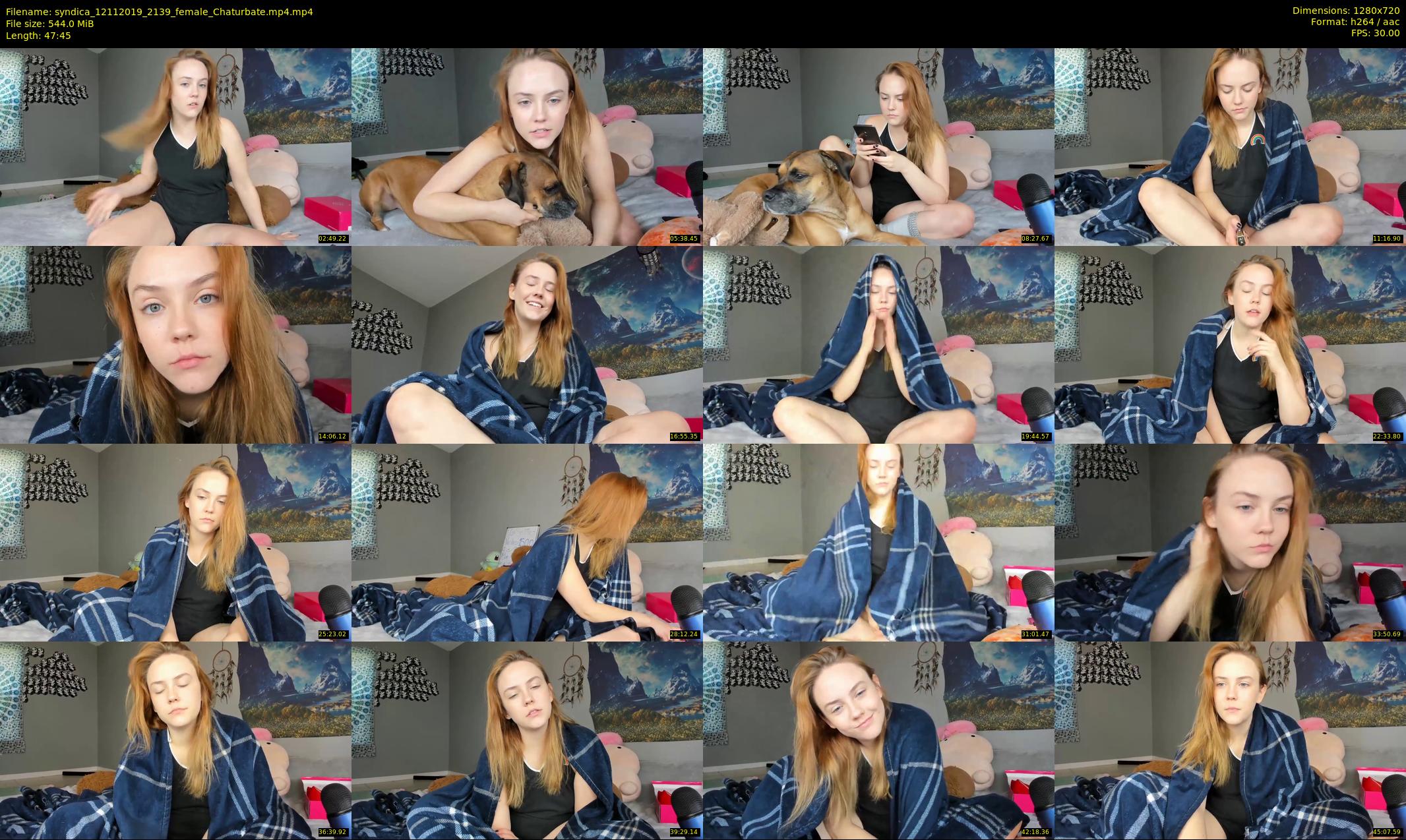 syndica — 48 minute Chaturbate female cam show recording, 720p, Nov 12, 2019