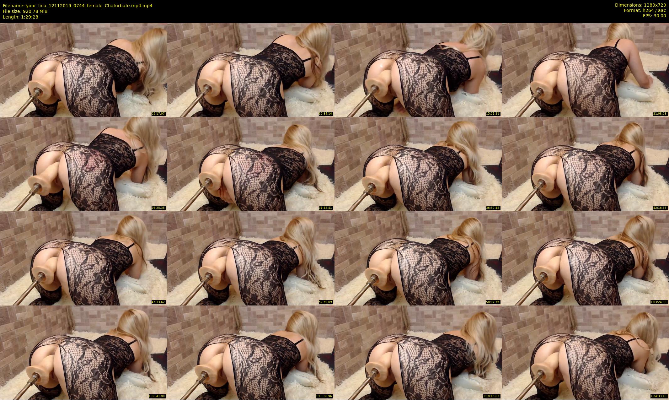 your_lina — 90 minute Chaturbate female cam show recording, 720p, Nov 12, 2019