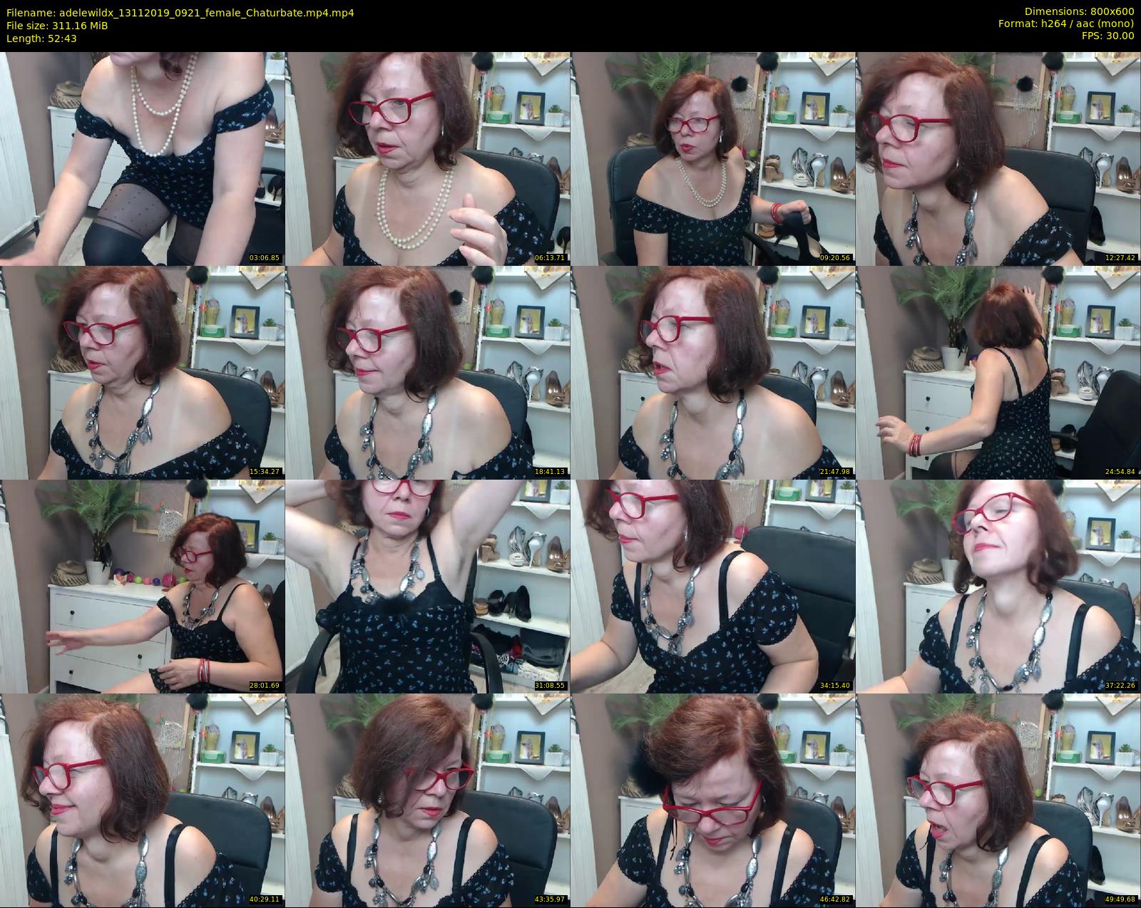 adelewildx — 53 minute Chaturbate female cam show recording, 480p, Nov 13, 2019